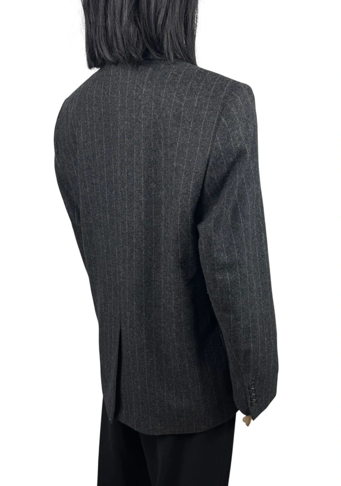 A Day's March A Day’s March Inu Double Breasted Wool Blazer Striped Size XS / US 0-2 / IT 36-38 - 7 Thumbnail
