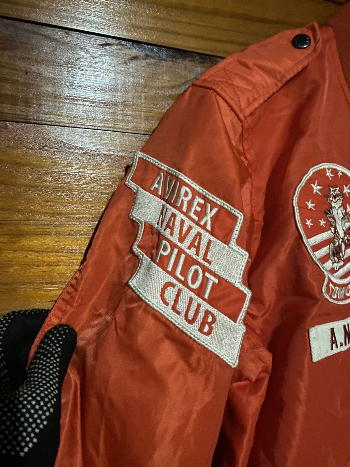 Avirex Avirex Supersonic Flight MA-1 Jacket F14 Tomcat Patch Bomber Size US M / EU 48-50 / 2 - 11 Thumbnail