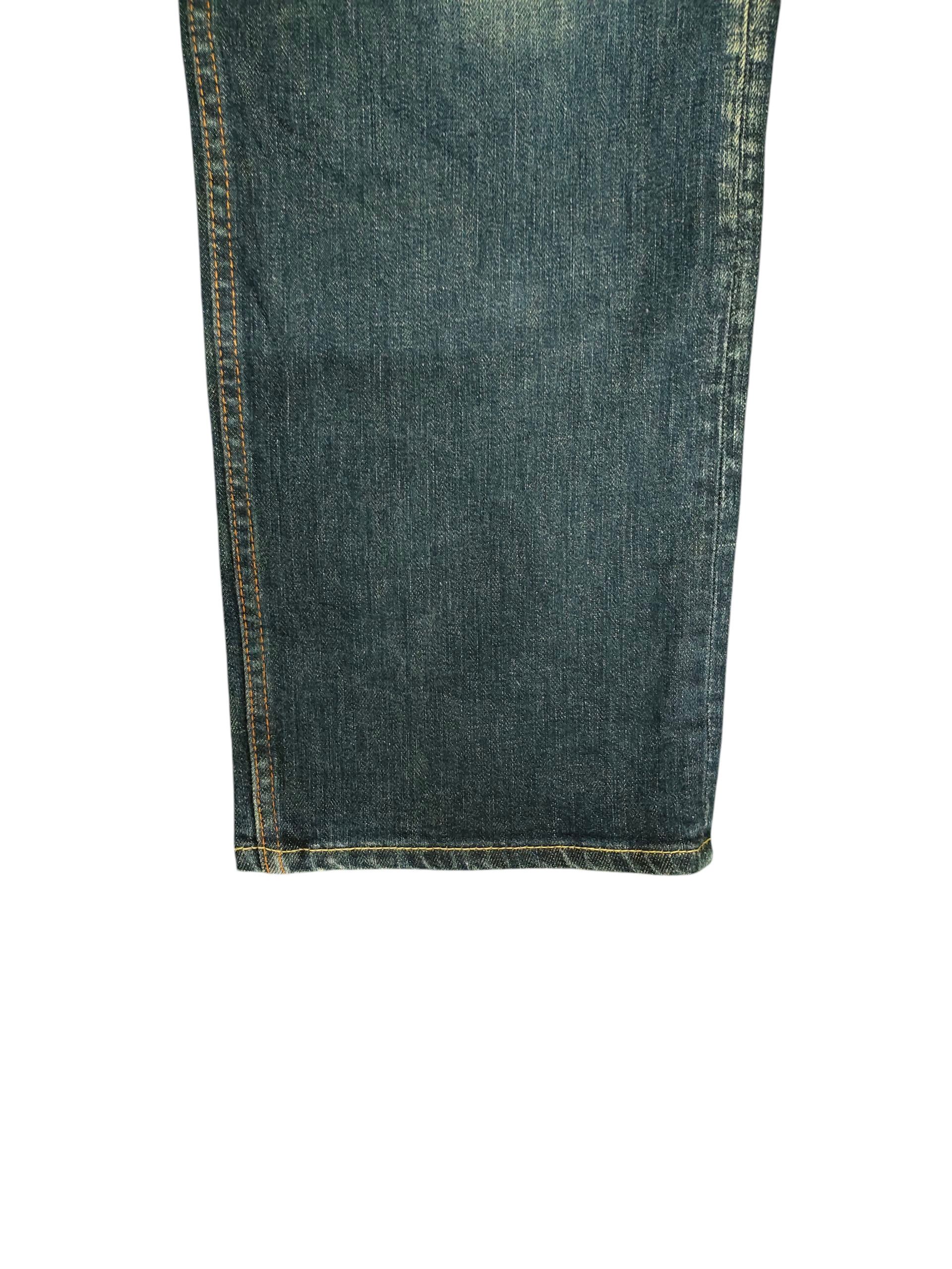 Hysteric Glamour Japanese Brand Blue Way Clawmark Rusty Faded Denim Jeans Size US 36 / EU 52 - 5 Thumbnail