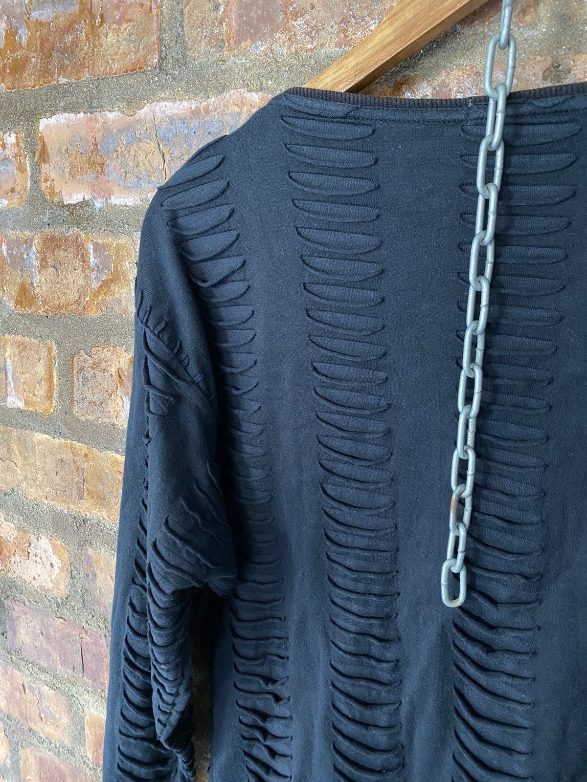 Issey Miyake 1990s Blade Laser Cut Hagi tee Size M / US 6-8 / IT 42-44 - 13 Thumbnail