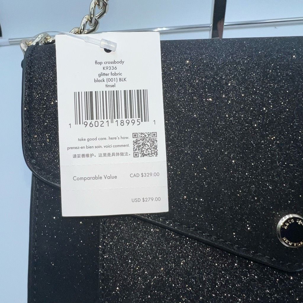 Kate Spade Kate Spade Flap Glitter Fabric Crossbody NEW! Size ONE SIZE - 4 Thumbnail