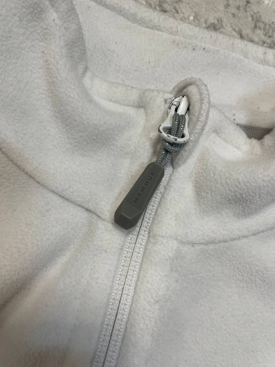 Mammut Ladies Mammut Swiss Technology White Full Zip Fleece Sweater Size XL / US 12-14 / IT 48-50 - 10 Thumbnail