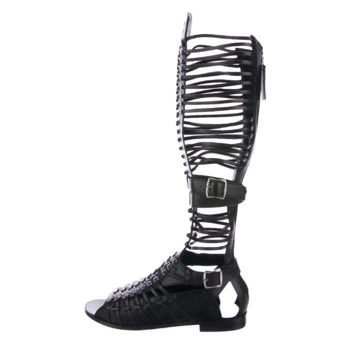 Diesel × Diesel Black Gold Diesel Black Gold Leather Sandal Size US 9 / IT 39 - 3 Thumbnail