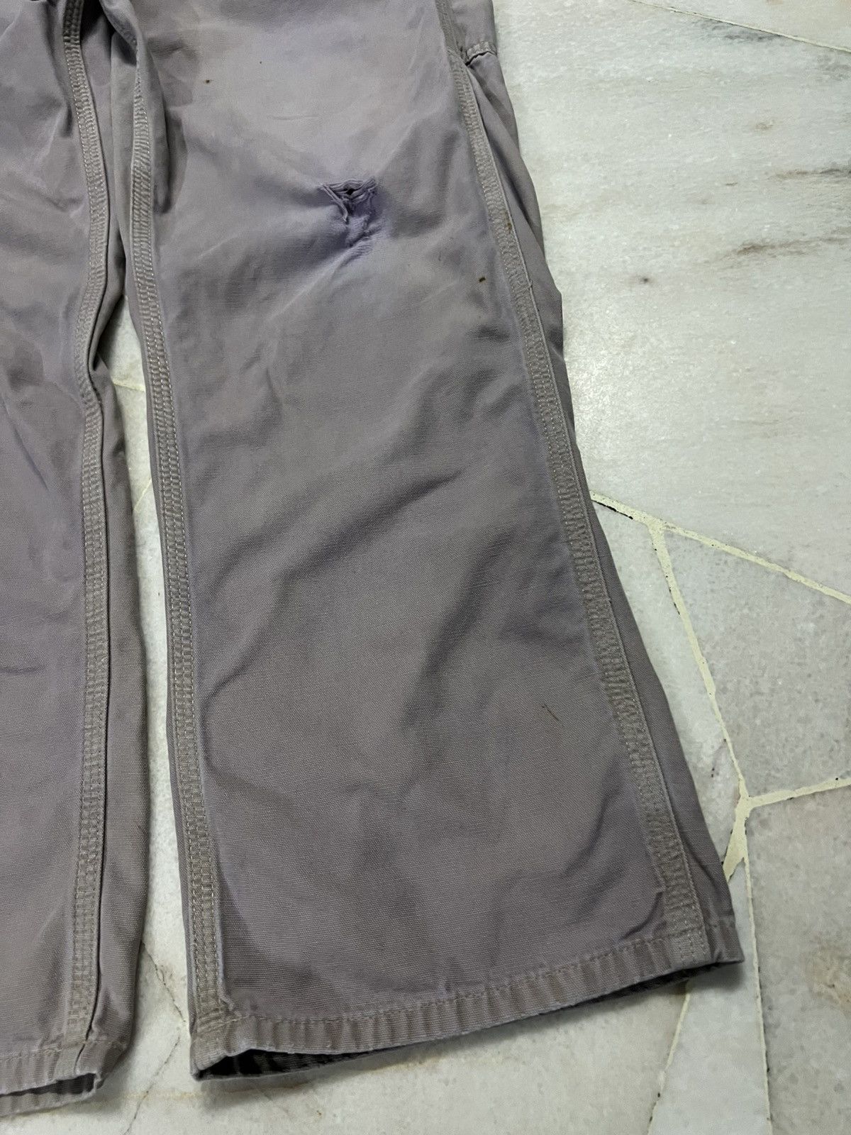Carhartt 💥Baggy💥90’s Vintage Carhatt Carpenter Distressed Pants Size US 32 / EU 48 - 4 Thumbnail