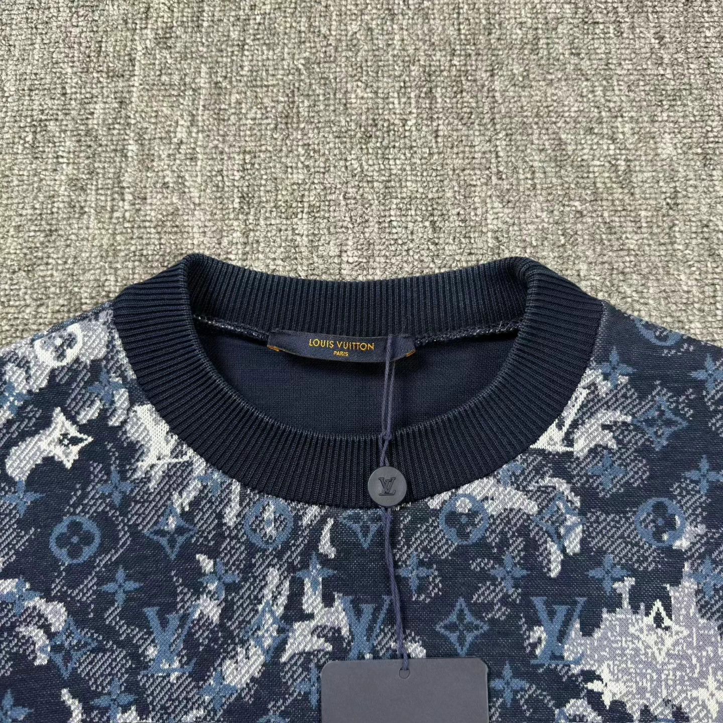 Louis Vuitton LV Tapestry Print Crew Neck Sweatshirt Size US M / EU 48-50 / 2 - 3 Thumbnail