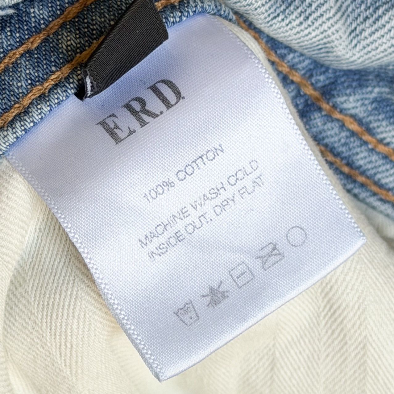 Enfants Riches Deprimes ERD SS25 Light Wash THRASHED Hem Flared Denim sz 38 Size US 38 / EU 54 - 8 Thumbnail