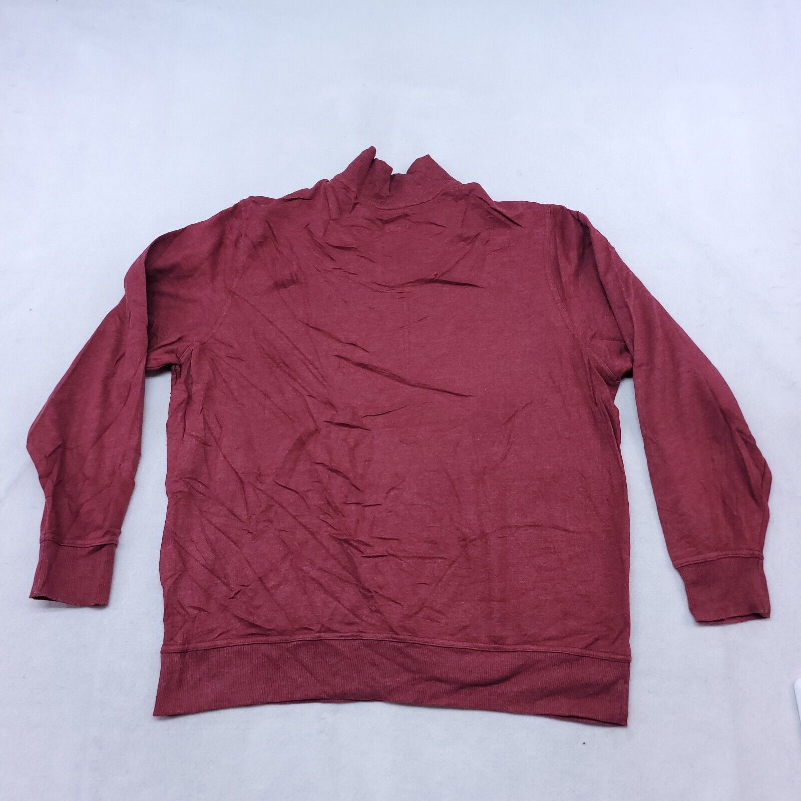 Dockers Dockers Long Sleeve Sweatshirt Mens Size Extra Large Maroon Size US XL / EU 56 / 4 - 10 Thumbnail