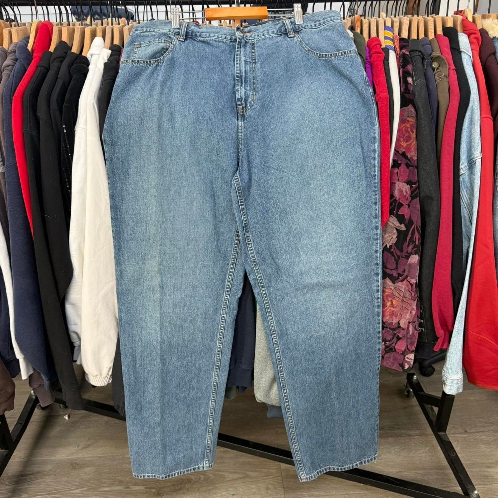 Nautica Vintage Y2K Baggy Nautica Fade Denim Jeans With Perfect Fade Size US 39 - 1 Thumbnail