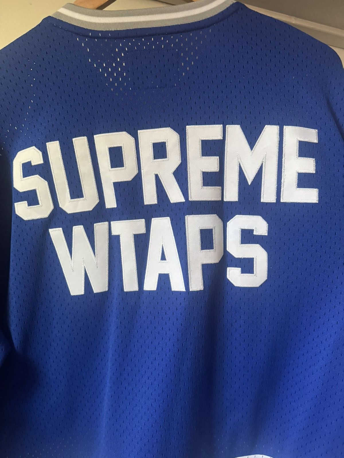 Supreme x WTAPS x Mitchell & Ness Hockey Jersey