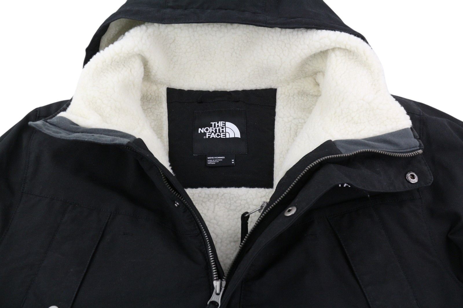 The North Face KATAVI M Black Parka Sherpa Lined Hooded Mid-Length 84361 Size US M / EU 48-50 / 2 - 5 Thumbnail