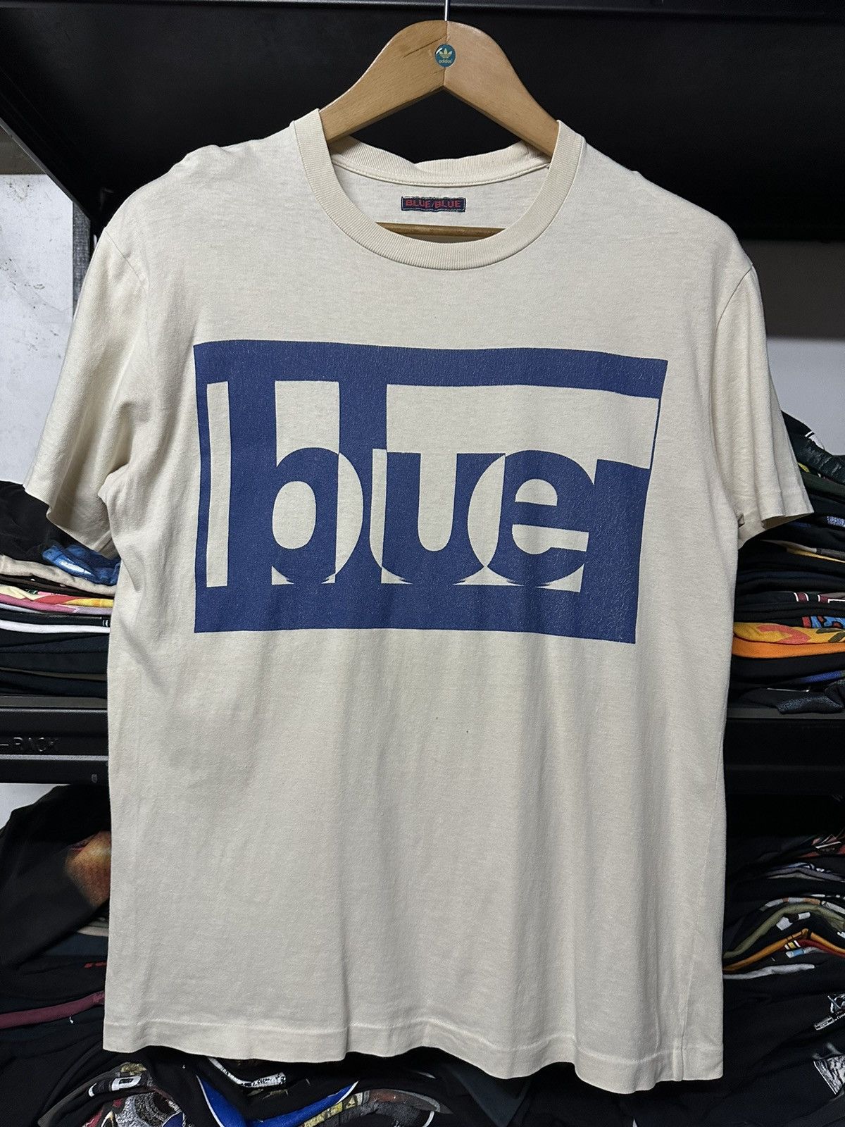 Blue Blue Japan × Japanese Brand × Vintage Vintage Blue Blue Japan Single Stitch Tee Size US M / EU 48-50 / 2 - 1 Thumbnail