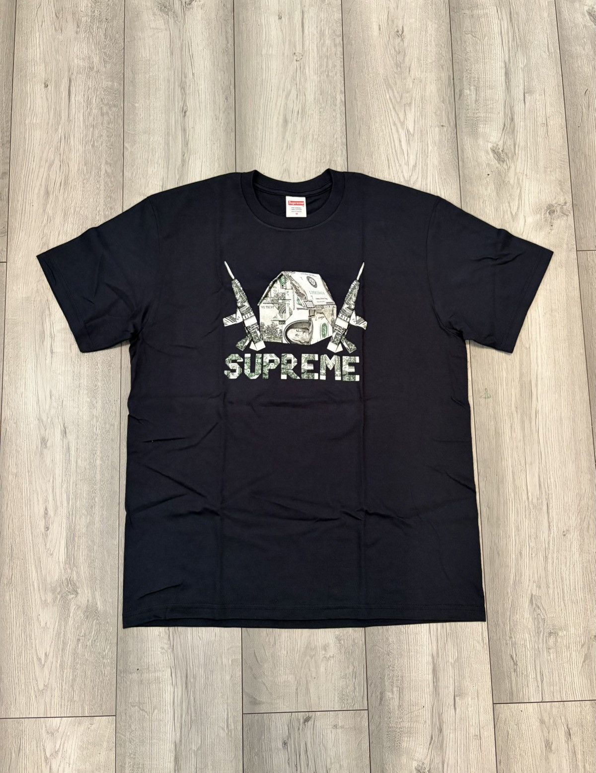 Supreme Supreme SS26 Origami Tee Navy - Size M Size US M / EU 48-50 / 2 - 1 Thumbnail