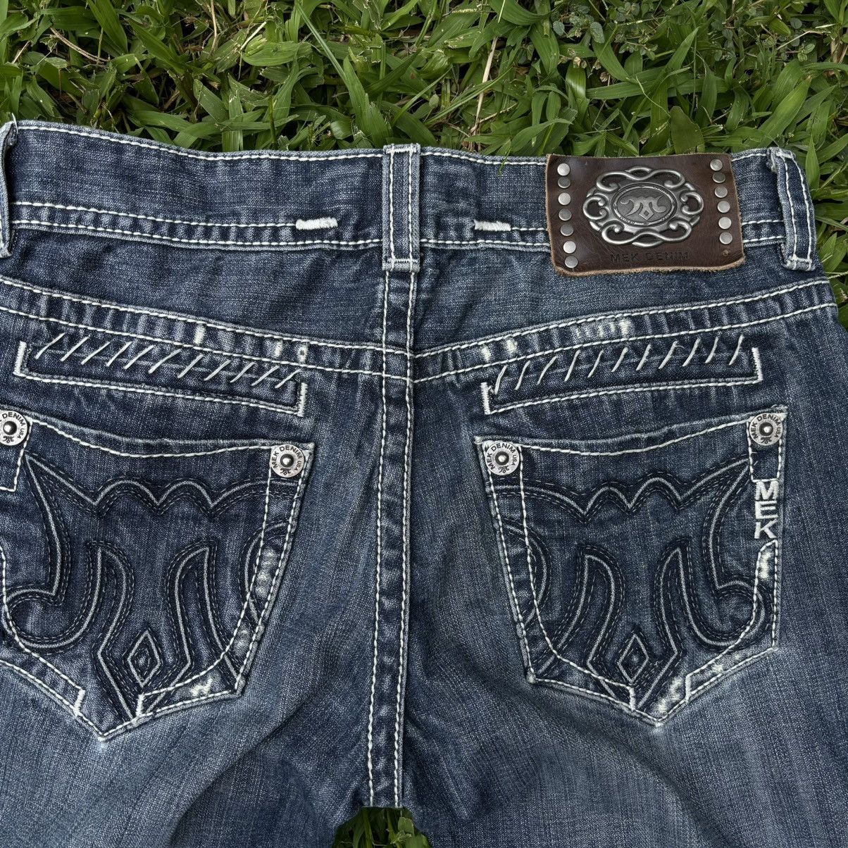 Japanese Brand × Mek Denim × Vintage VINTAGE MEK DENIM USA Size US 34 / EU 50 - 11 Thumbnail