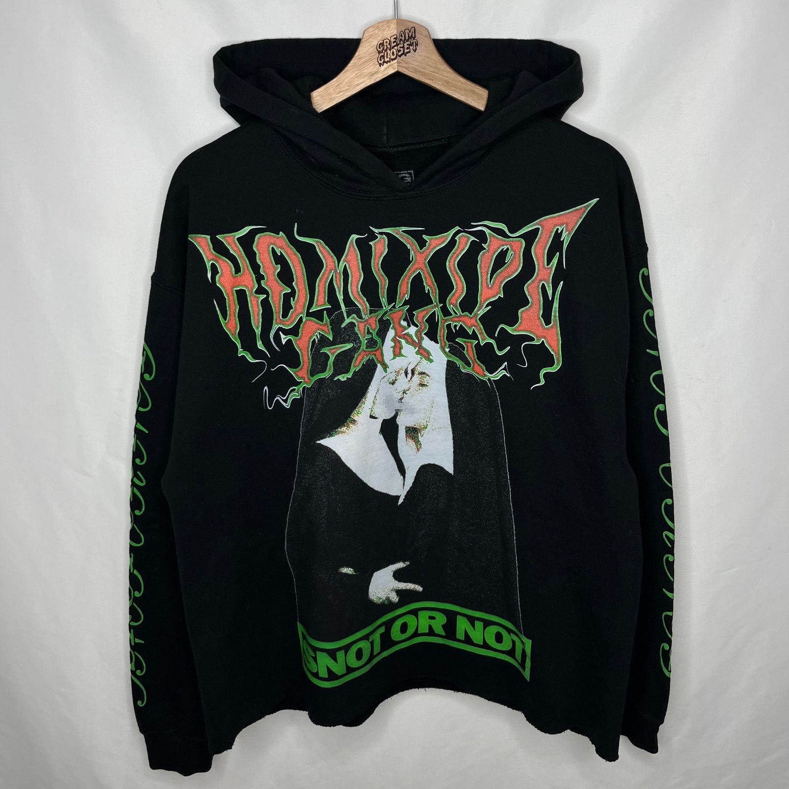 Playboi Carti Homixide Gang HXG YVL Opium Snot or Not Nuns Tour Merch Size US M / EU 48-50 / 2 - 1 Thumbnail