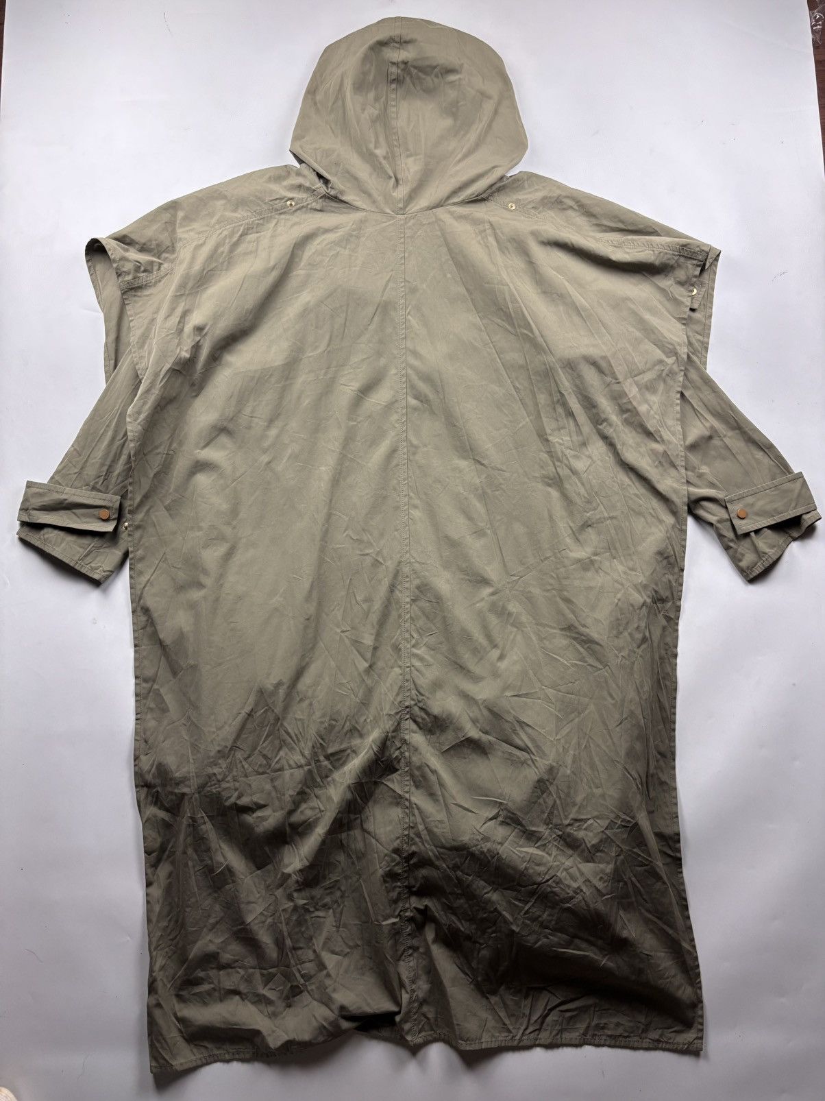 Bottega Veneta Bottega Veneta Pre Spring 2020 Hooded Trench Coat/ Poncho Size XS / US 0-2 / IT 36-38 - 4 Thumbnail