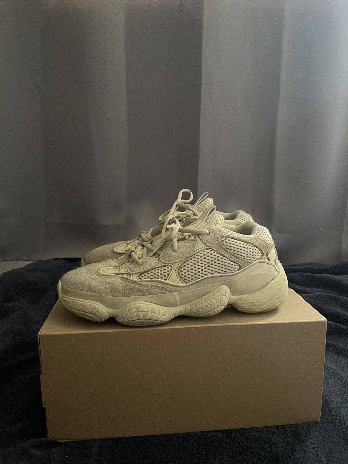 Yeezy Adidas Yeezy Boost 500 Super Moon Yellow Size US 9.5 / EU 42-43 - 4 Thumbnail