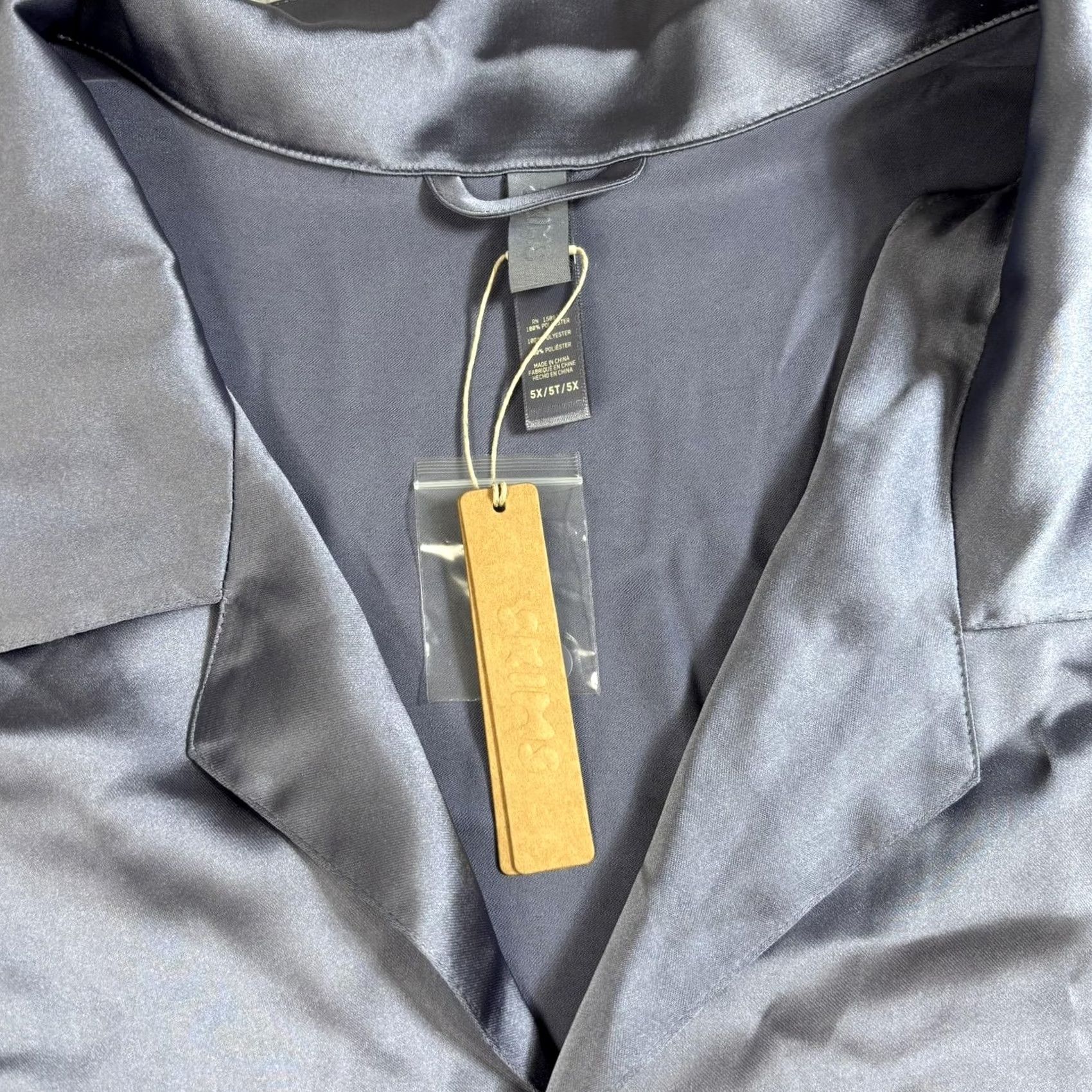 SKIMS Keep exact spelling and capitalization. (Skims, Satin, Pajama, 5X, Purple, Luxury) Size XXL / US 16-18 / IT 52-54 - 3 Thumbnail