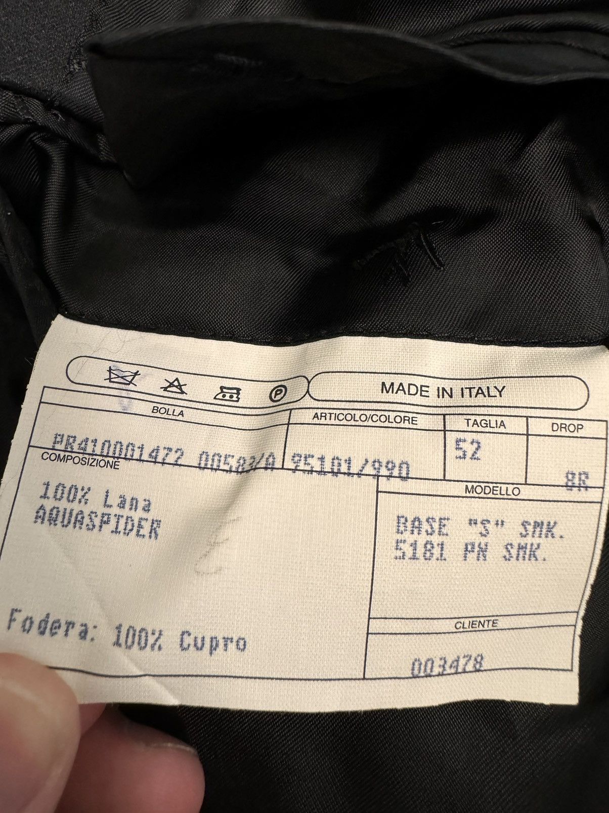Isaia ISAIA Napoli AQUASPIDER Tuxedo Jacket 42R $3295 Size 42R - 10 Thumbnail