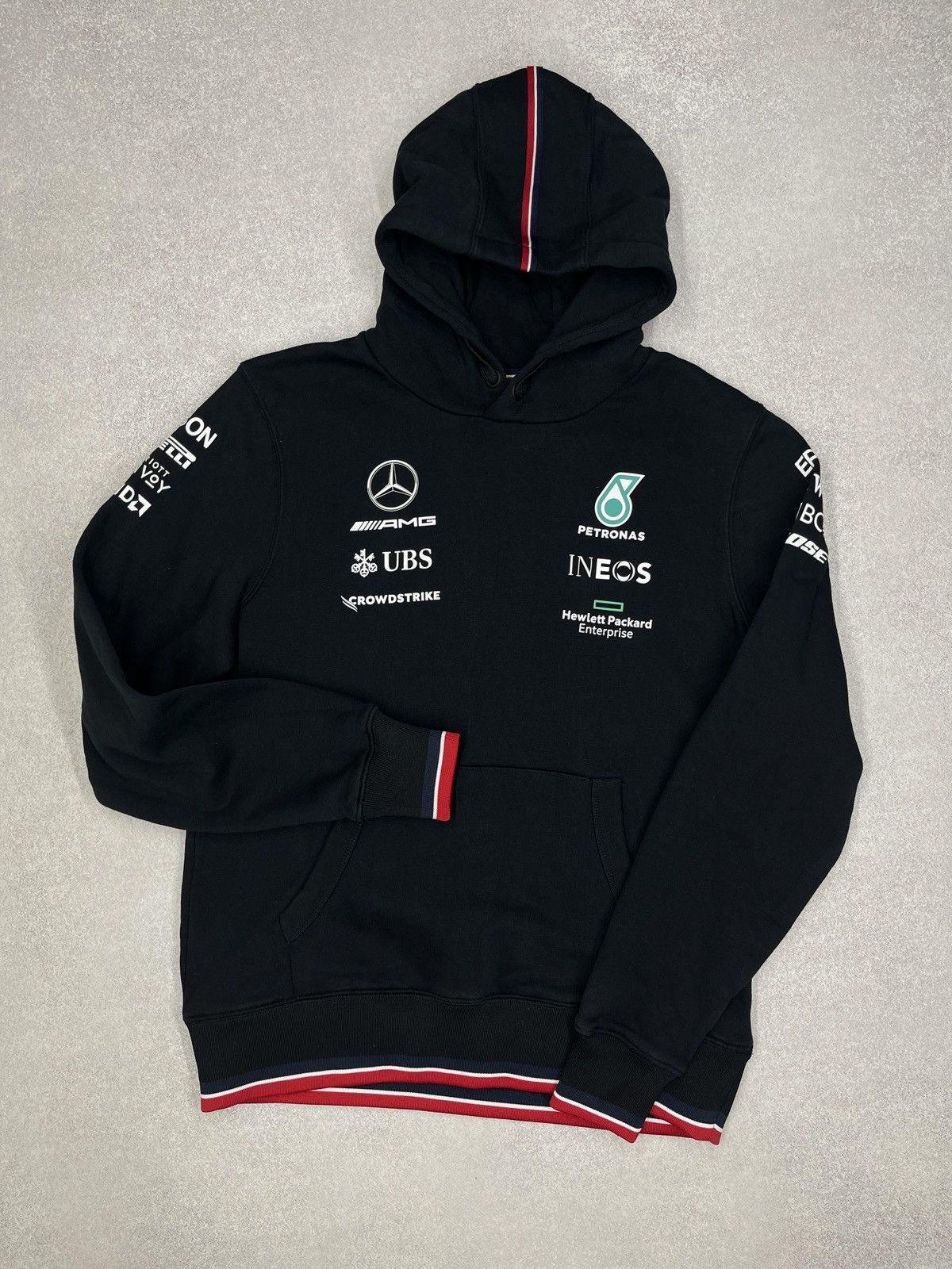 Mercedes Benz AMG Tommy Hilfiger Petronas F1 Team Hoodie Y2K