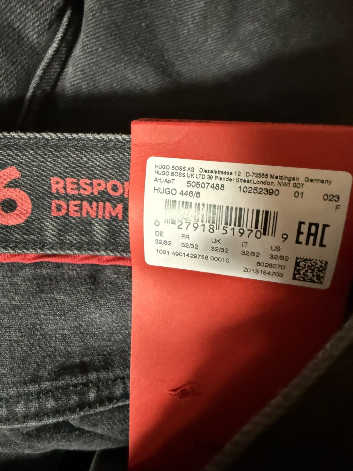 Hugo Boss Hugo Boss 446 Jeans Size US 32 / EU 48 - 4 Thumbnail