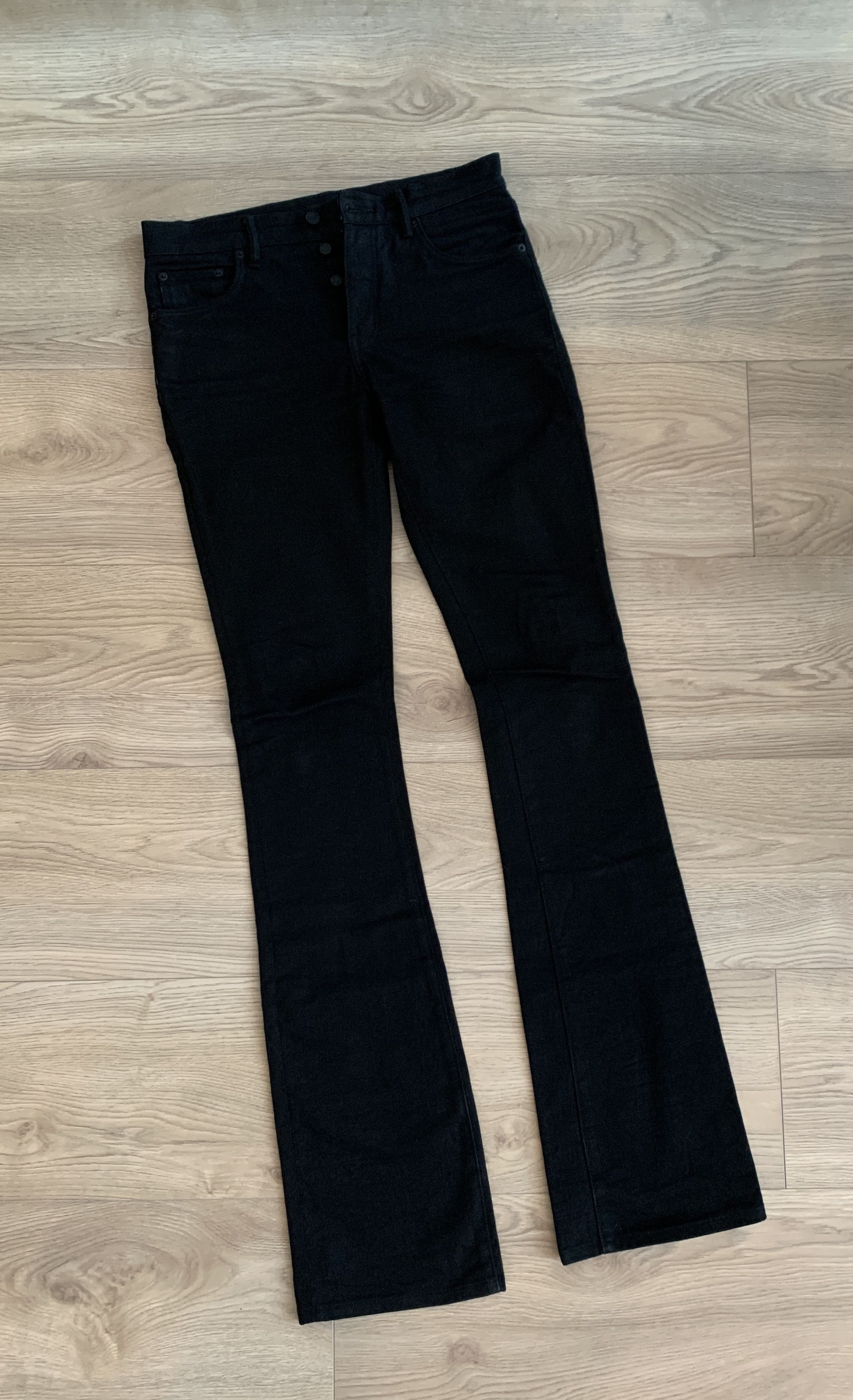 Purple Brand Raw Flare Jeans Size US 32 / EU 48 - 2 Thumbnail