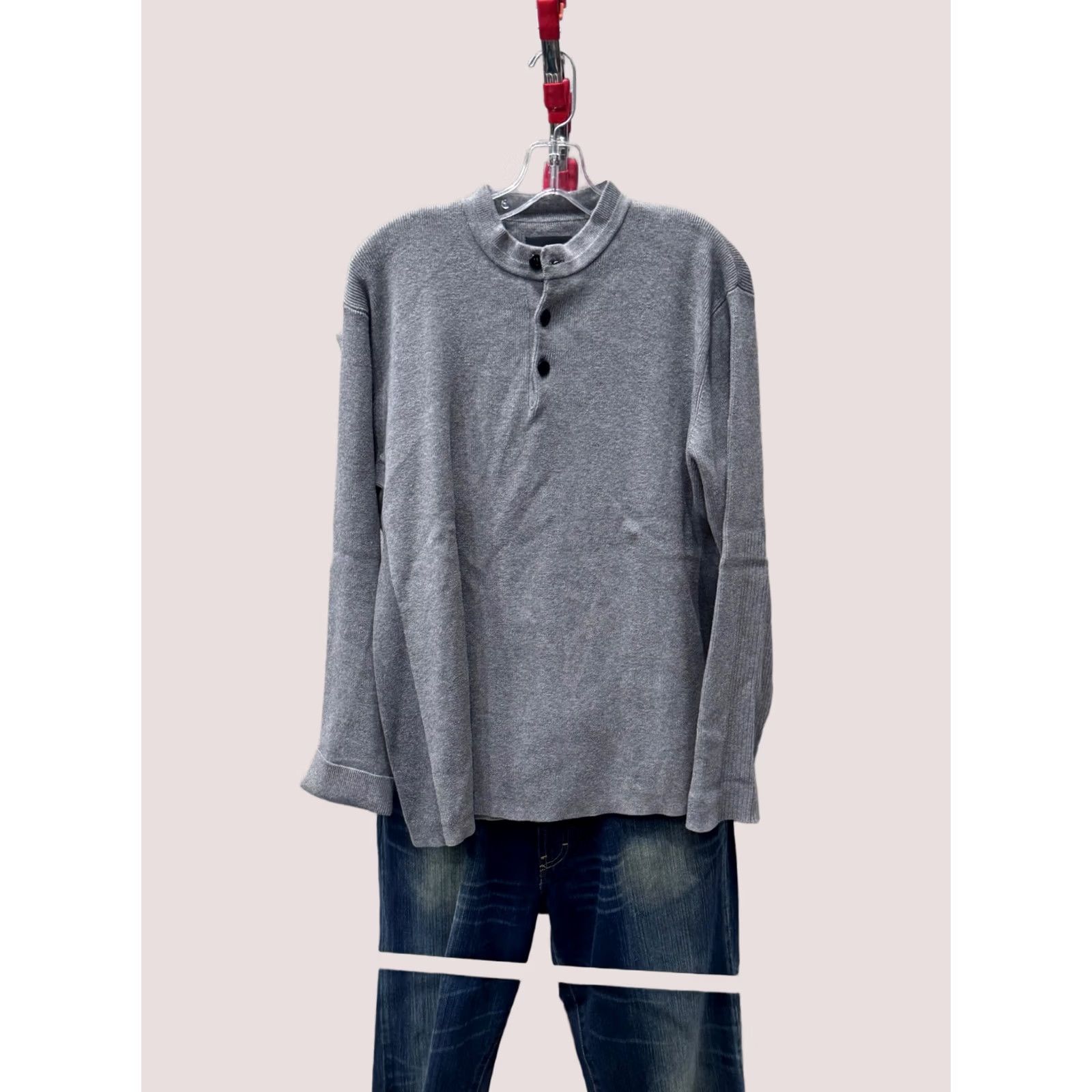 Victorinox Victorinox SWEATER Cardigan Thick Knitted Button Large L Mens Multicolor - Size US L / EU 52-54 / 3 - 1 Thumbnail