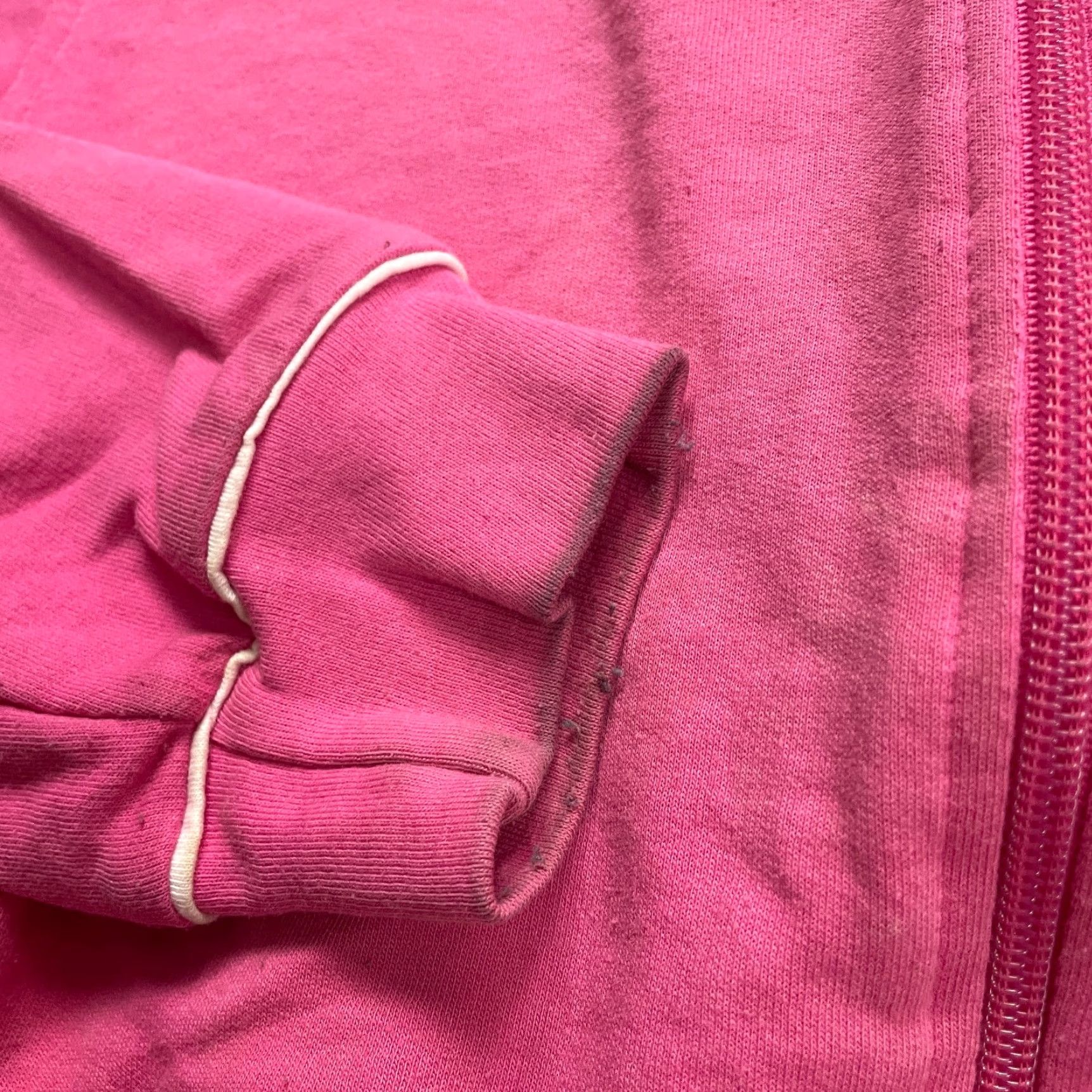 Blair Blair Jacket Womens Medium Pink full zip Soft Mid Length Soft Pockets Ladies Size M / US 6-8 / IT 42-44 - 3 Thumbnail