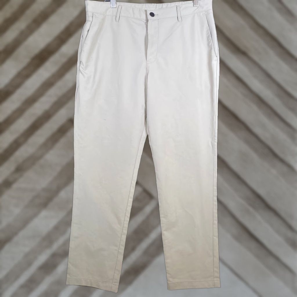 Banana Republic Banana Republic Mens Pants Tan Golf Athletic Straight Leg Stretch 34x30 34x28 Plaid Rain Pants Workwear Casual Size US 34 / EU 50 - 1 Thumbnail
