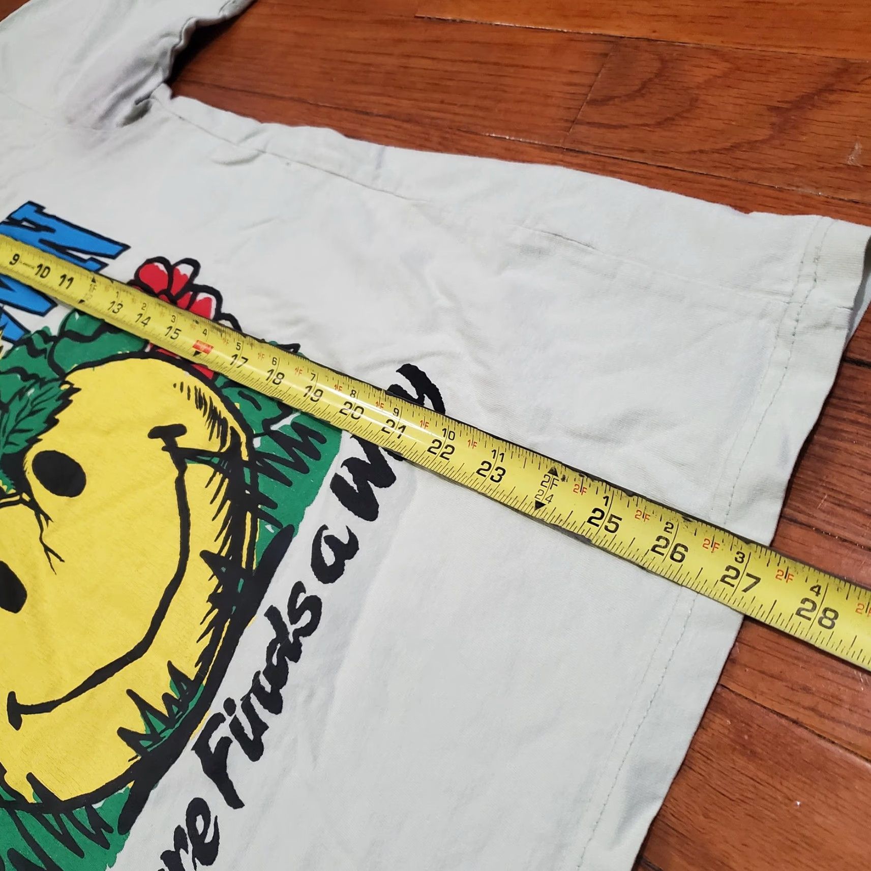 Vintage Chinatown Market Shirt Mens Medium Green Smiley Nature Finds A Way Graphic Tee Size US M / EU 48-50 / 2 - 6 Thumbnail