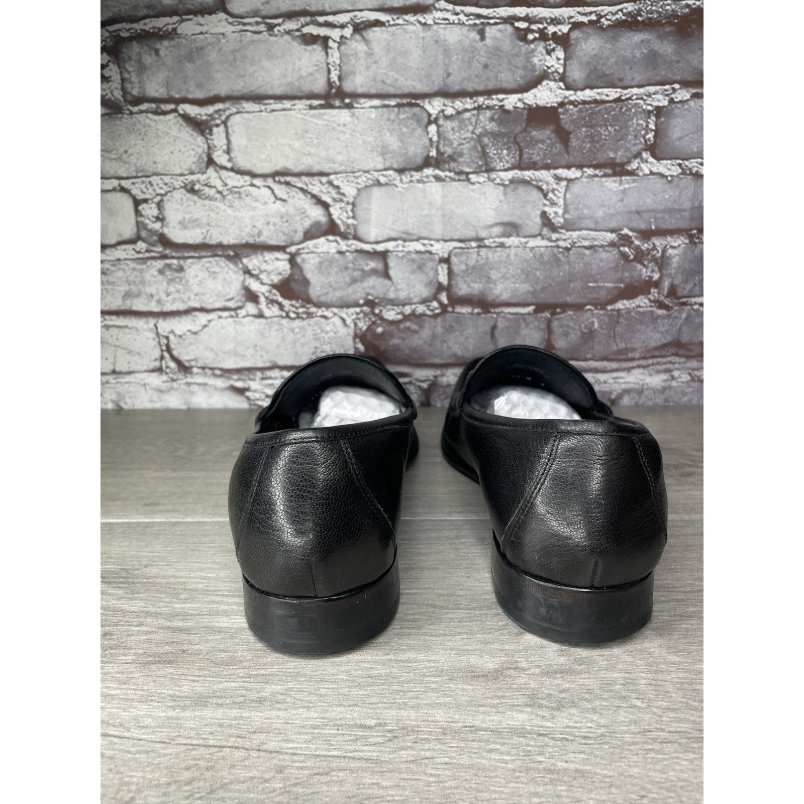 Cole Haan COLE HAAN Black Leather Air Horsebit Classic Loafers Dress M Size US 10 / EU 43 - 20 Thumbnail