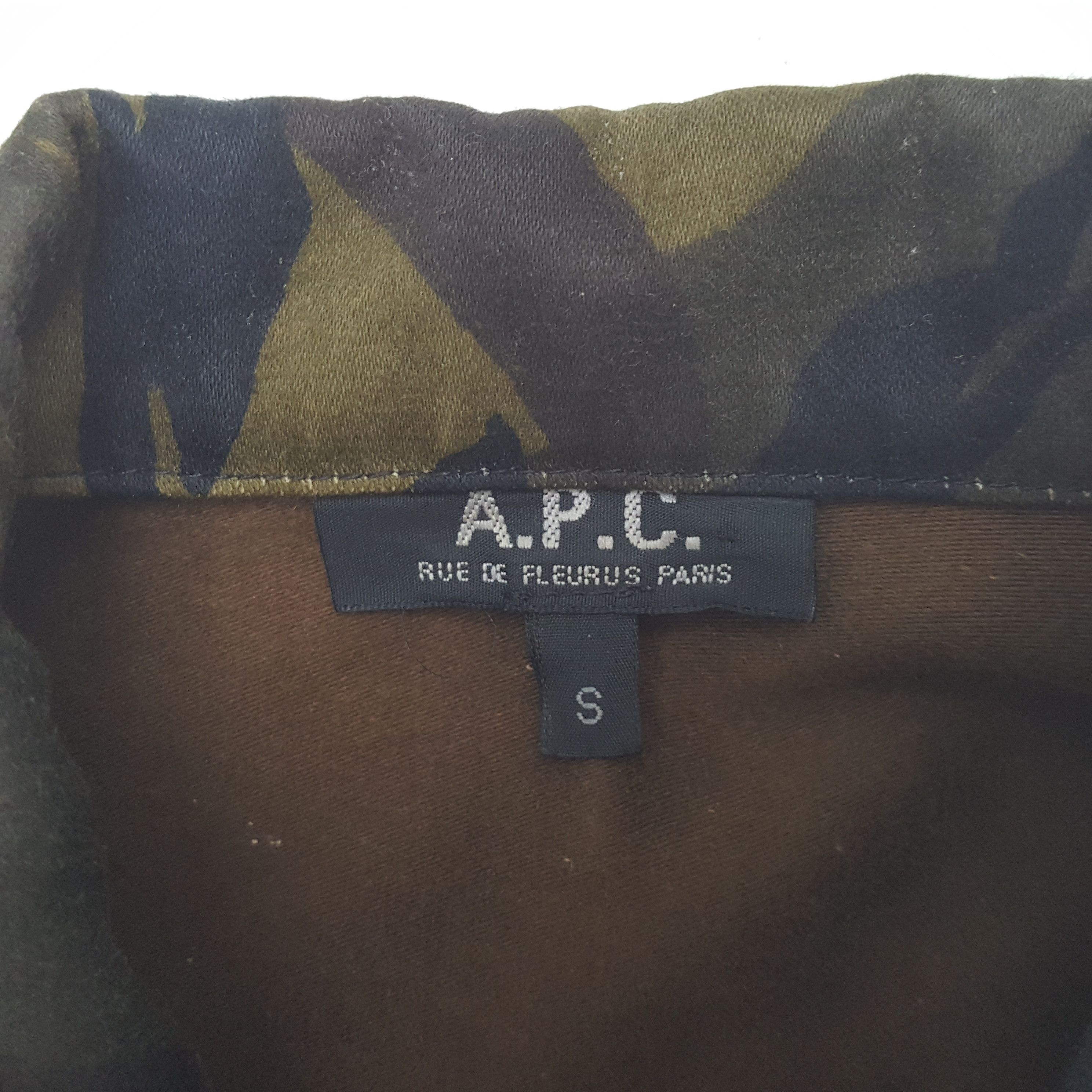 A.P.C. APC Camo Design Jacket C288N13 Size US XS / EU 42 / 0 - 2 Thumbnail