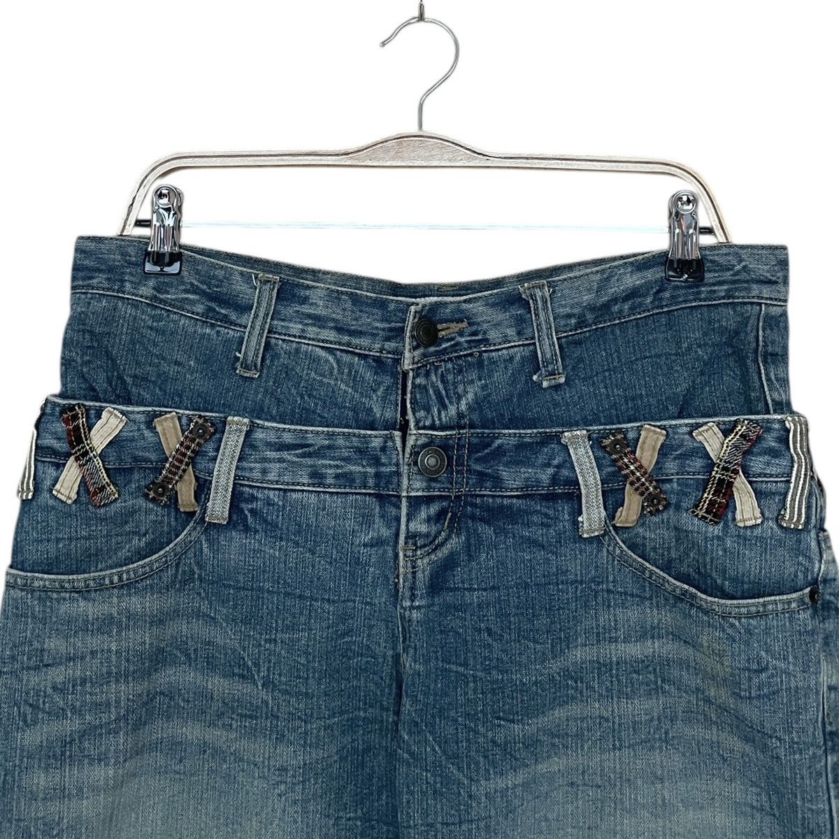 Vintage Vintage Japanese Brand Daily Topics Jeans 1990s Size US 33 - 3 Thumbnail