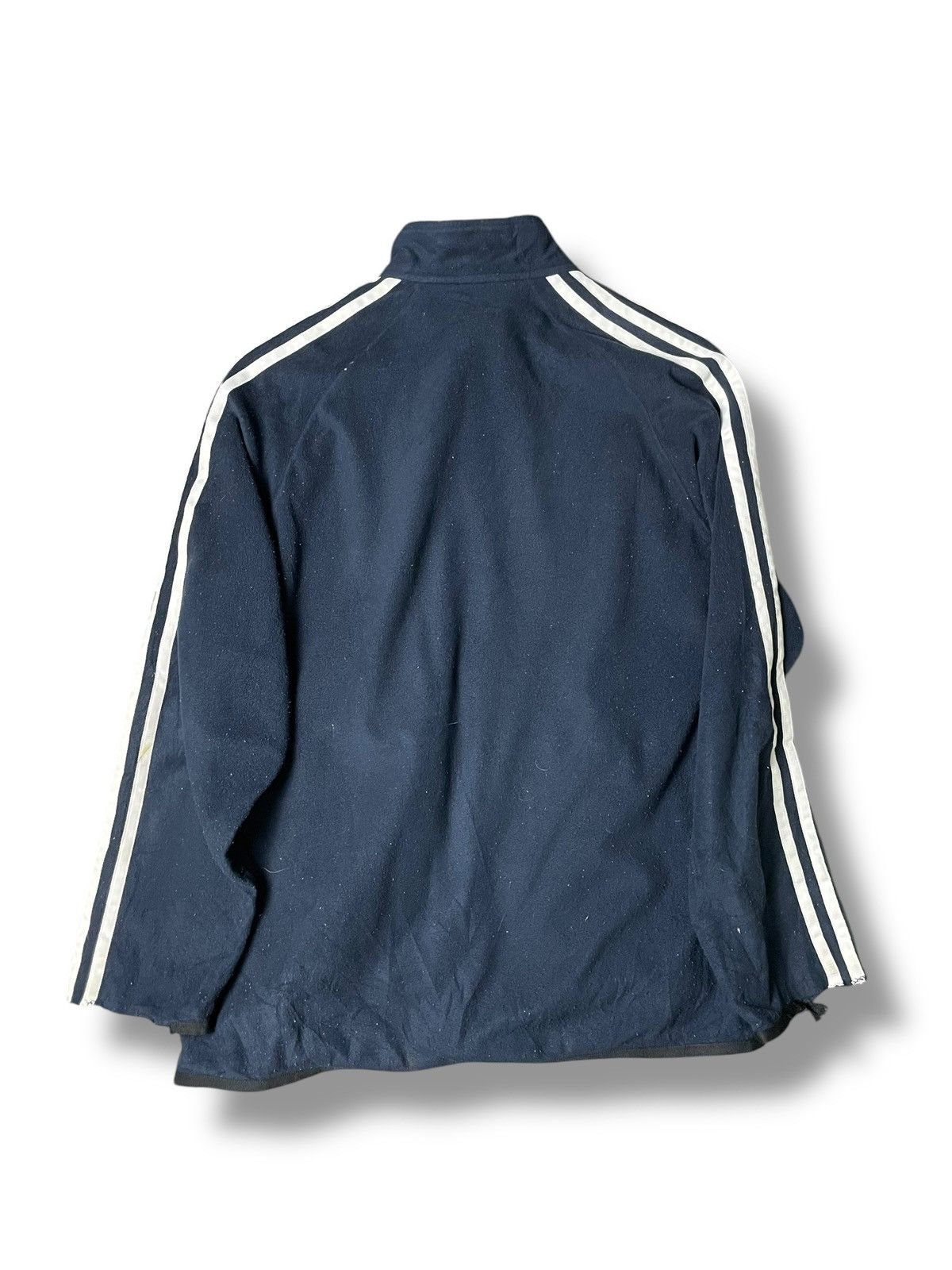 Adidas × Vintage Vintage Adidas Fleece Zipper Jacket (68) Size US S / EU 44-46 / 1 - 7 Thumbnail