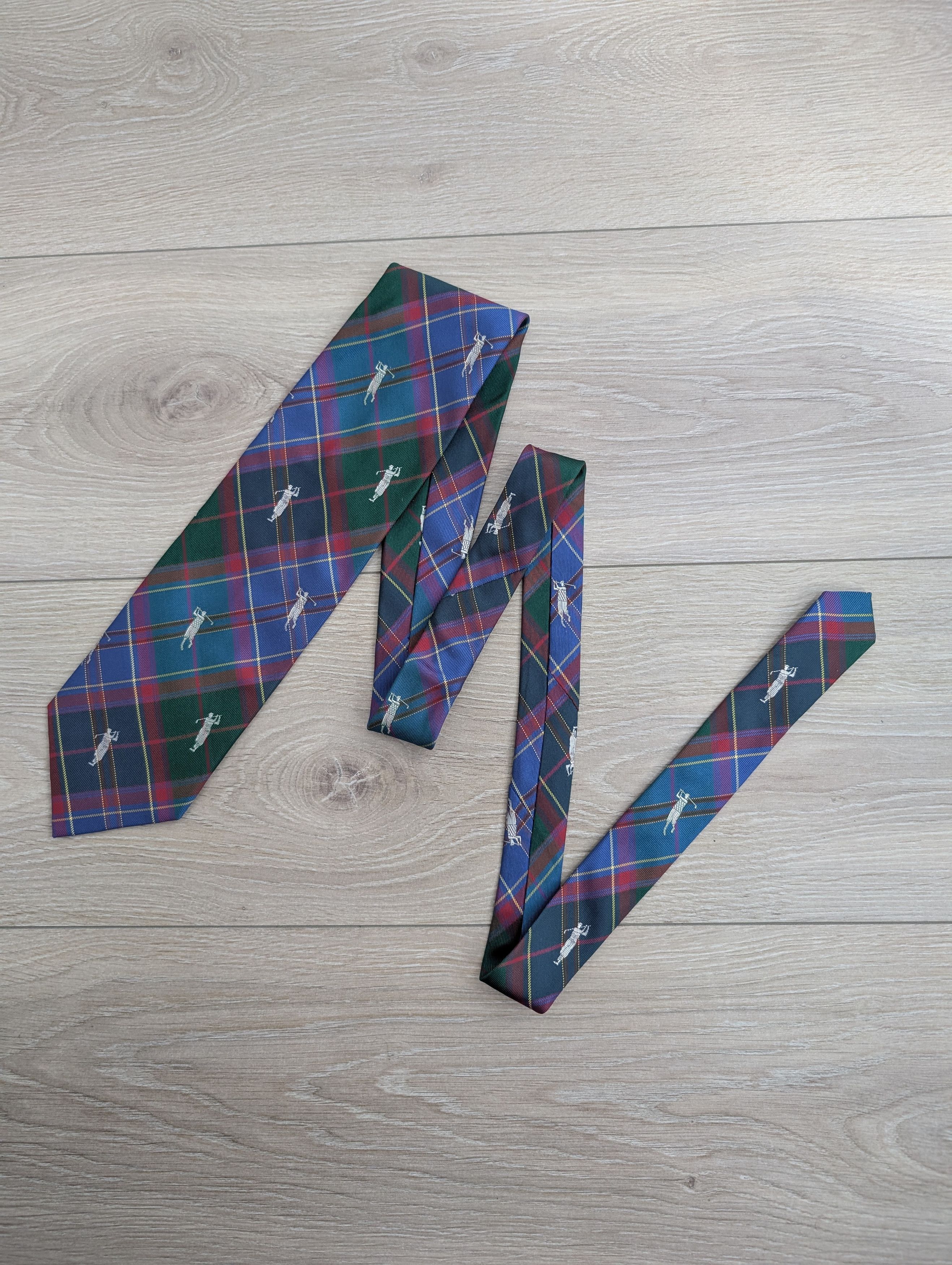 Bally Bally nice tie golf print Size ONE SIZE - 1 Thumbnail