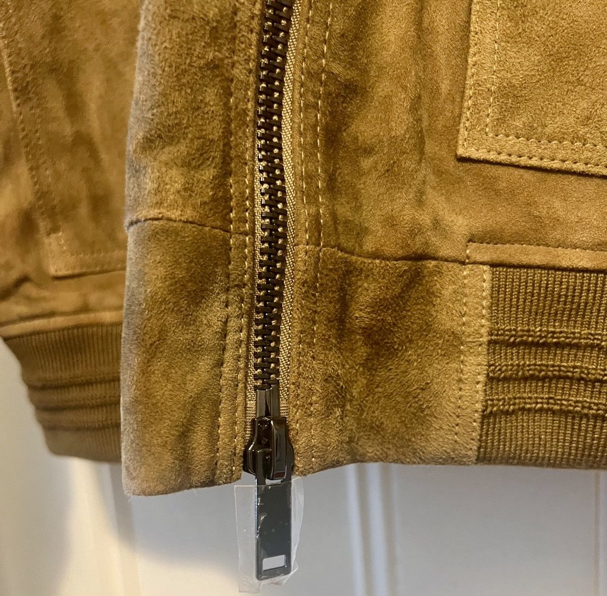 Slate & Stone Authentic Slate & Stone Goat Suede Aviator Jacket Sand XXL Size US XXL / EU 58 / 5 - 2 Thumbnail