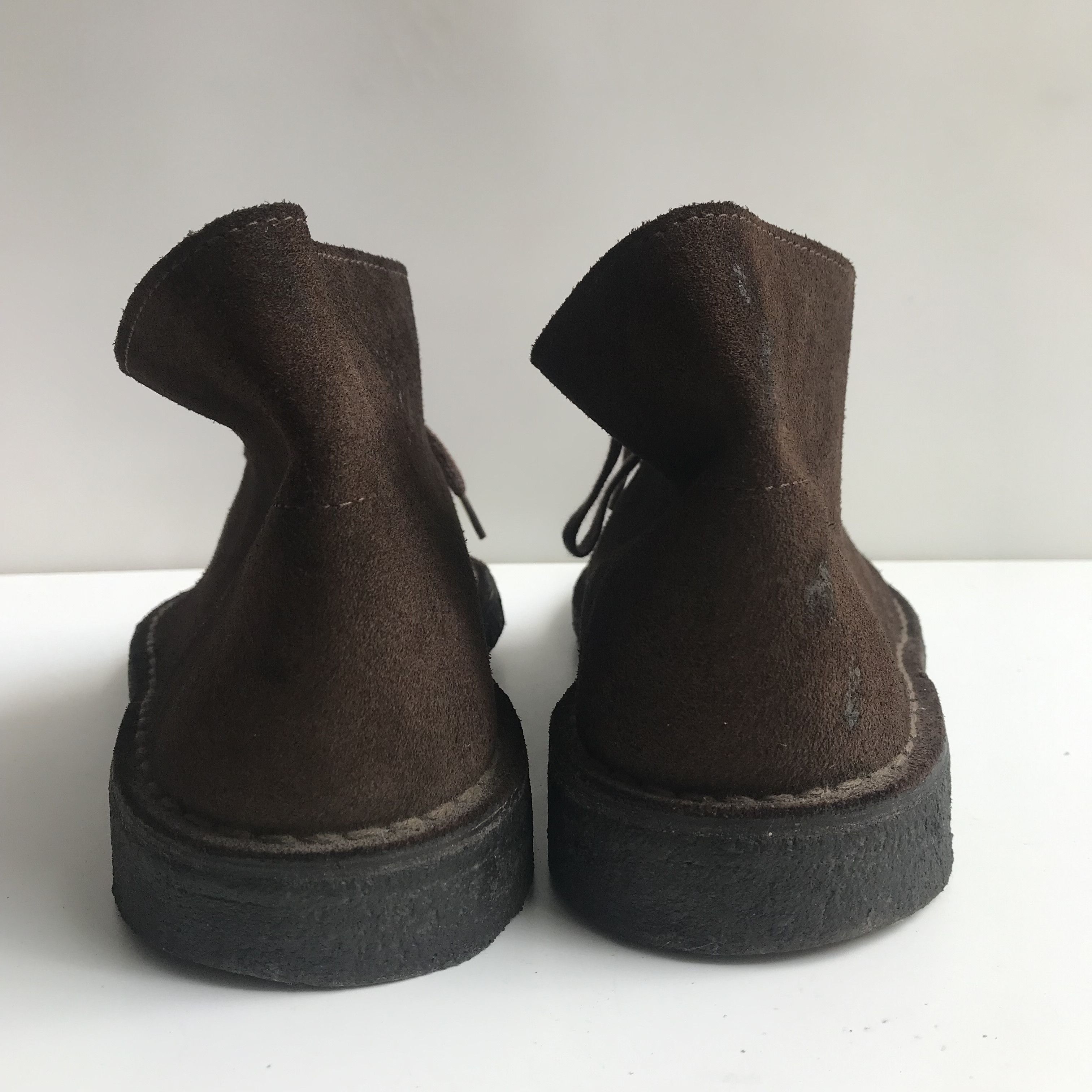 Clarks Vintage MK1 Clarks Dessert Boots Dark Brown Chocolate Suede Size US 8.5 / EU 41-42 - 2 Thumbnail