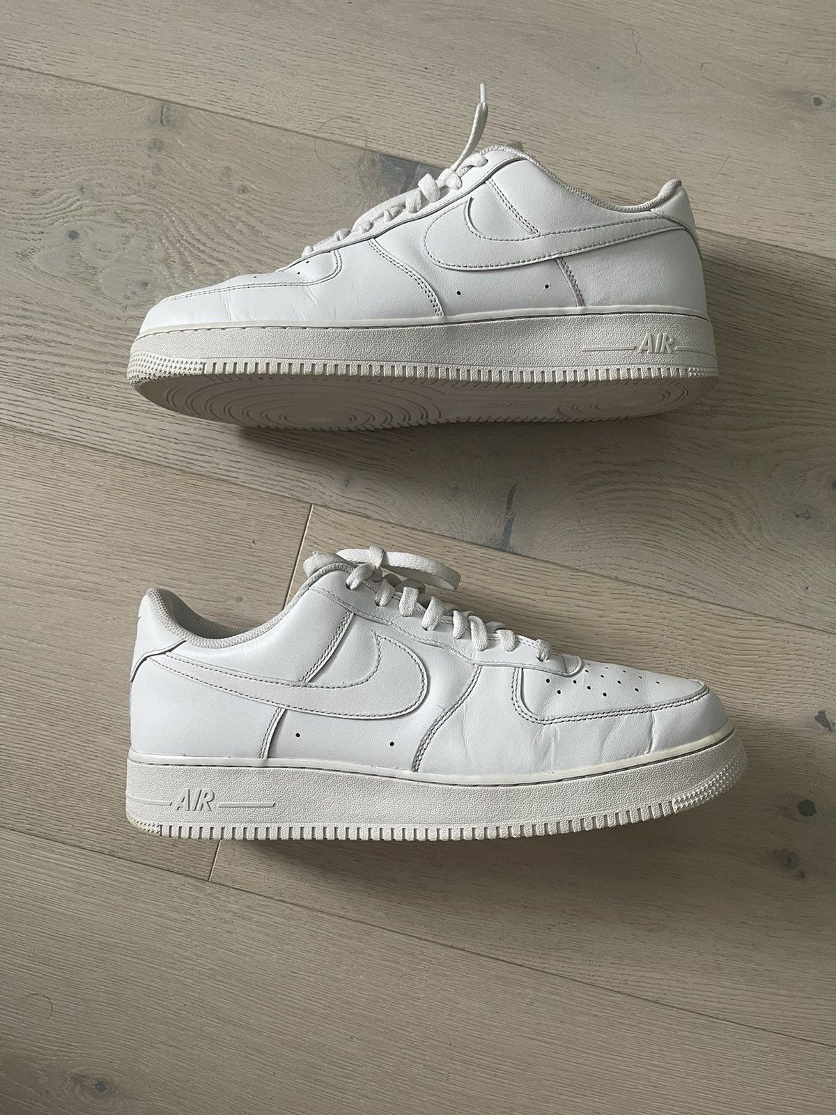 Nike Size 15 Nike AF 1 White Low - Used Size US 15 / EU 48 - 1 Thumbnail