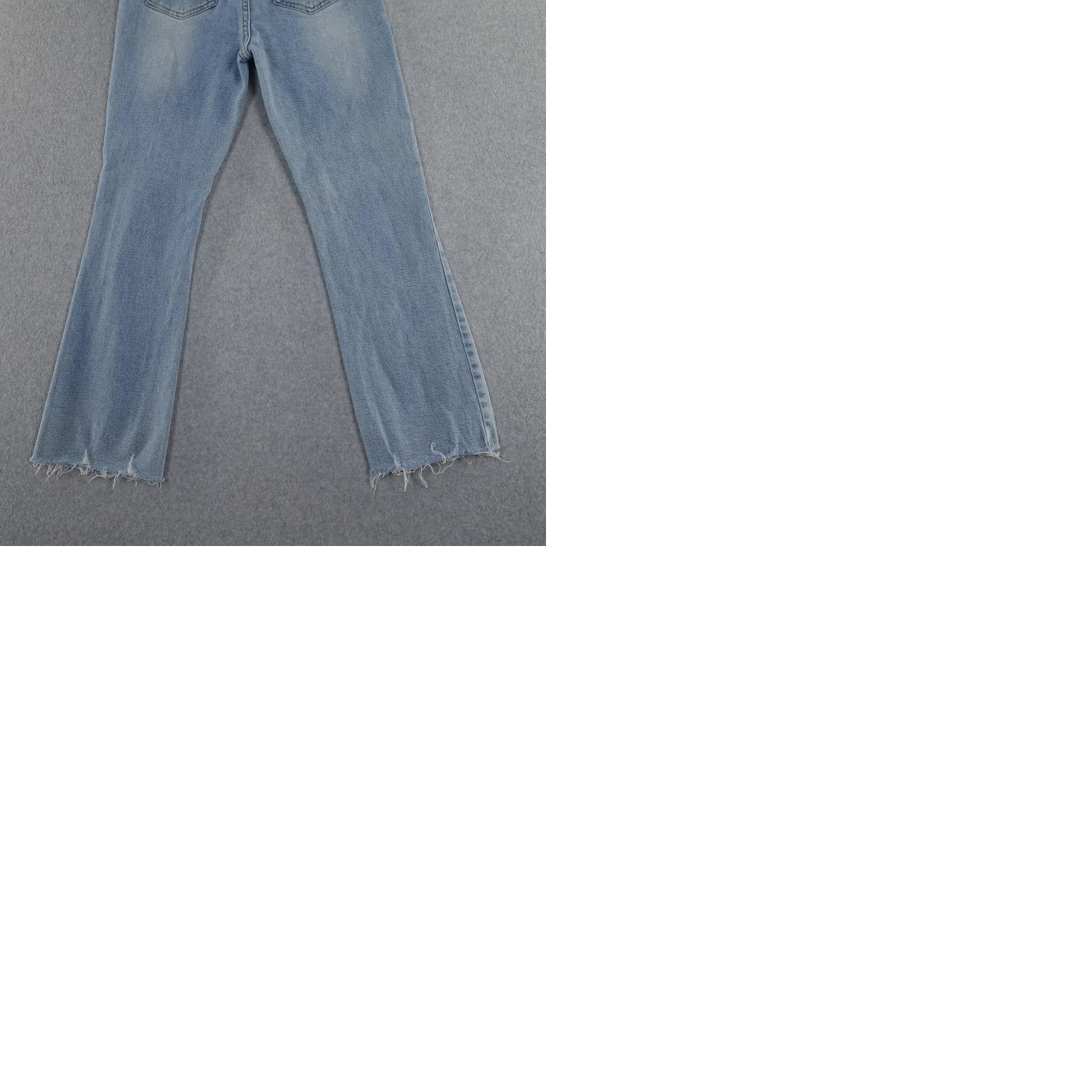 Pistola PISTOLA Jeans Womens 27 Light Wash Distressed 5-Pocket Denim Zipper Fly Straight Jeans Size 27" / US 4 / IT 40 - 10 Thumbnail