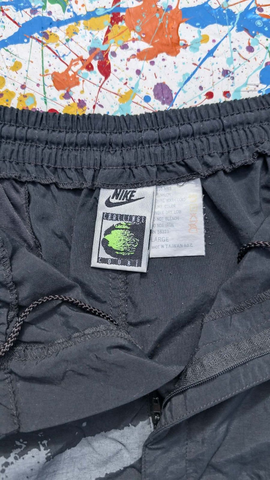 Nike Vintage Nike challenge court shorts Original 90s Black Size US 40 / EU 56 - 7 Thumbnail