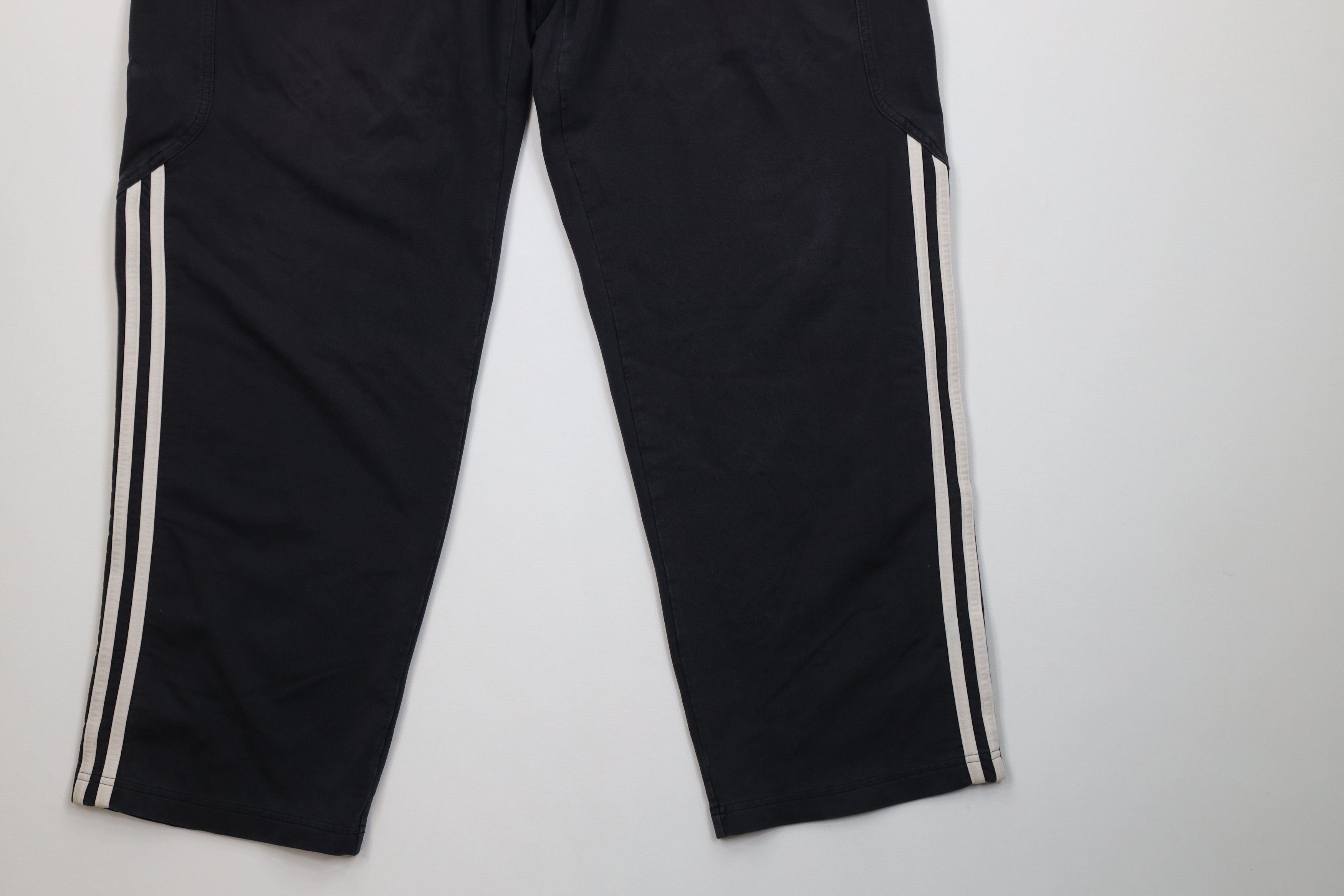 Adidas Vintage Y2K Adidas Spell Striped Wide Leg Sweatpants Pants Size US 36 / EU 52 - 4 Thumbnail