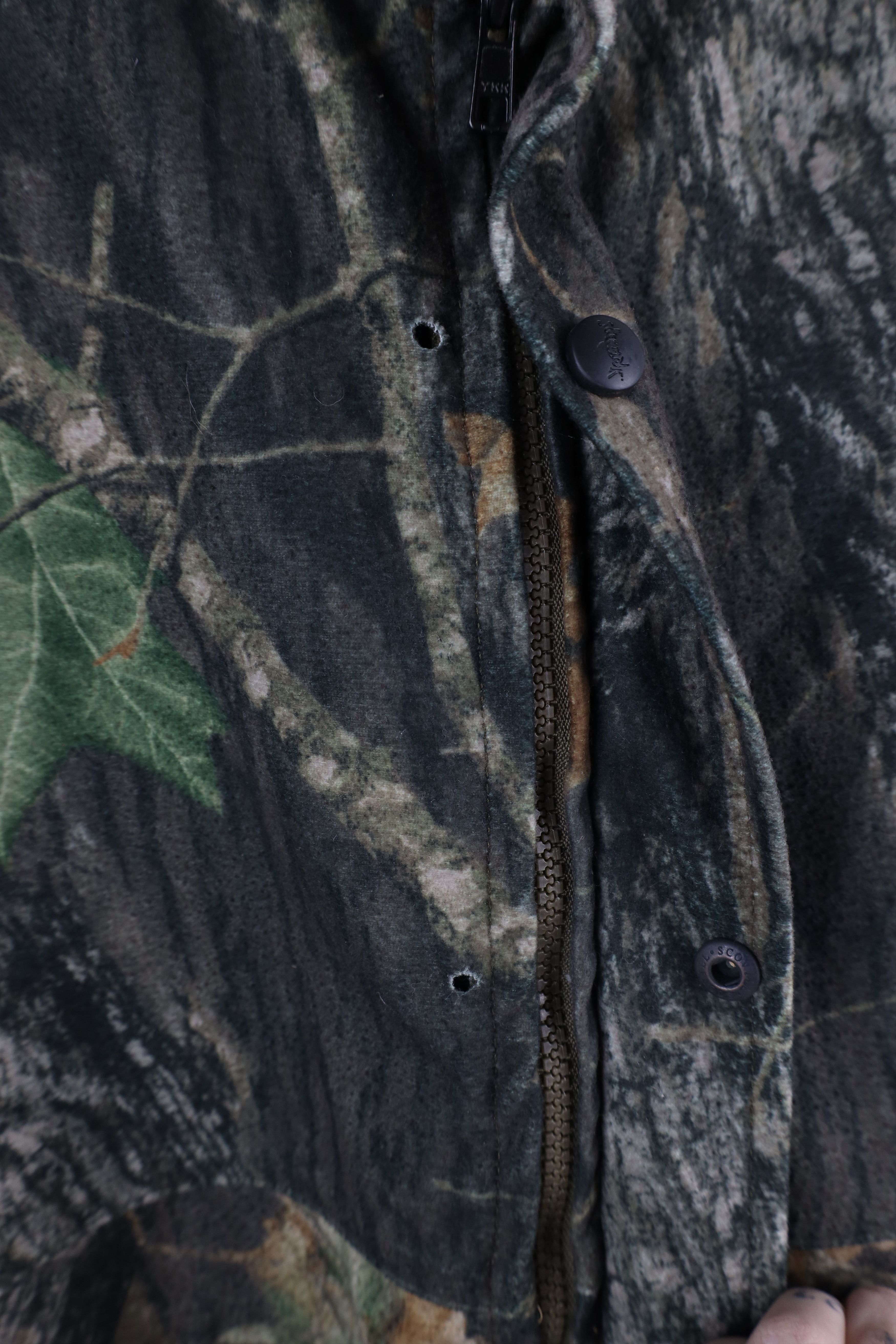 Vintage Vintage 90s Streetwear Mossy Oak Camouflage Bomber Jacket Size US XL / EU 56 / 4 - 5 Thumbnail