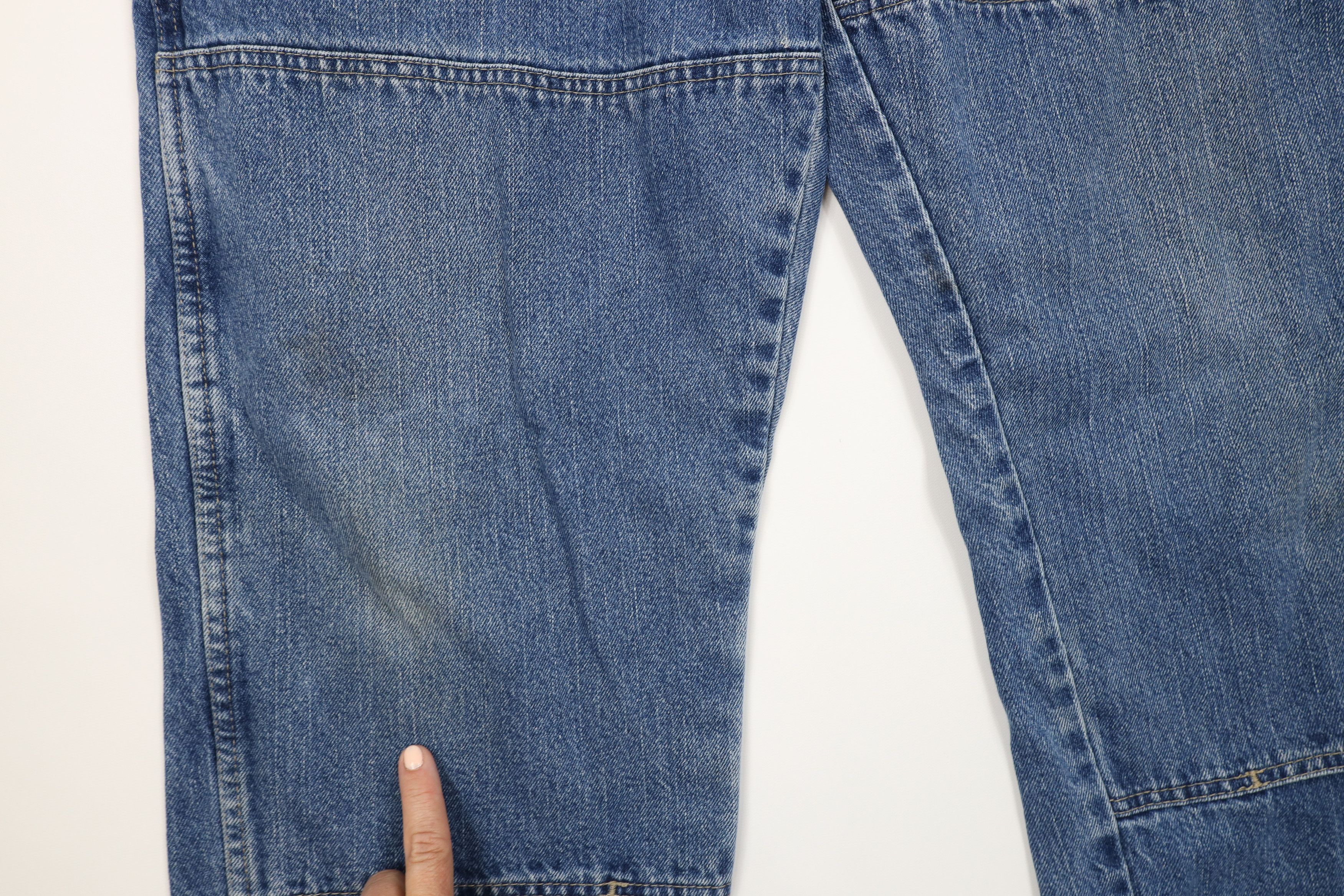 Dickies Vintage Dickies Wide Leg Double Knee Dungaree Denim Jeans Size US 40 / EU 56 - 6 Thumbnail