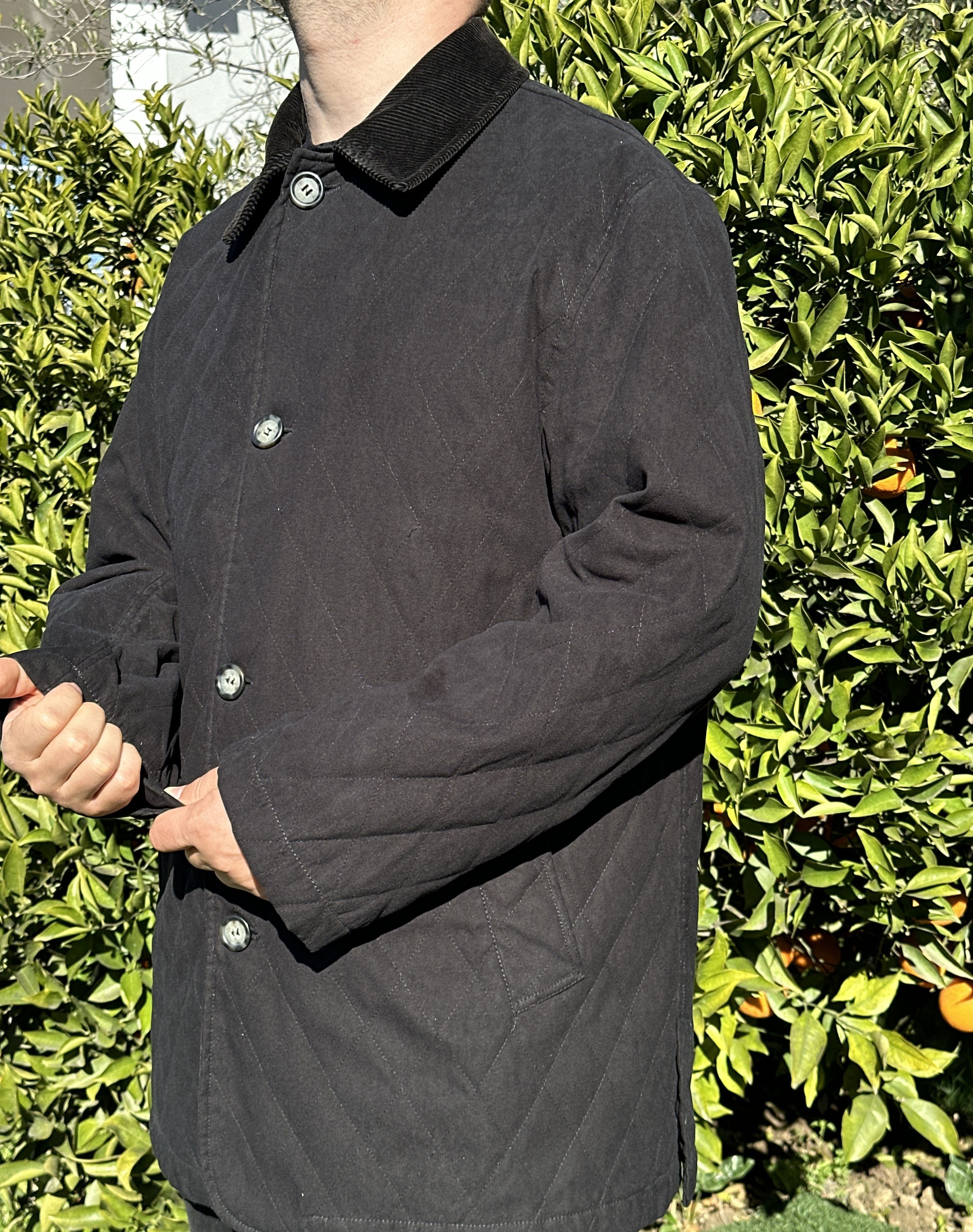 Corneliani Corneliani Suede Look Long Jacket Trench Coat Size 50 M L Size US M / EU 48-50 / 2 - 6 Thumbnail