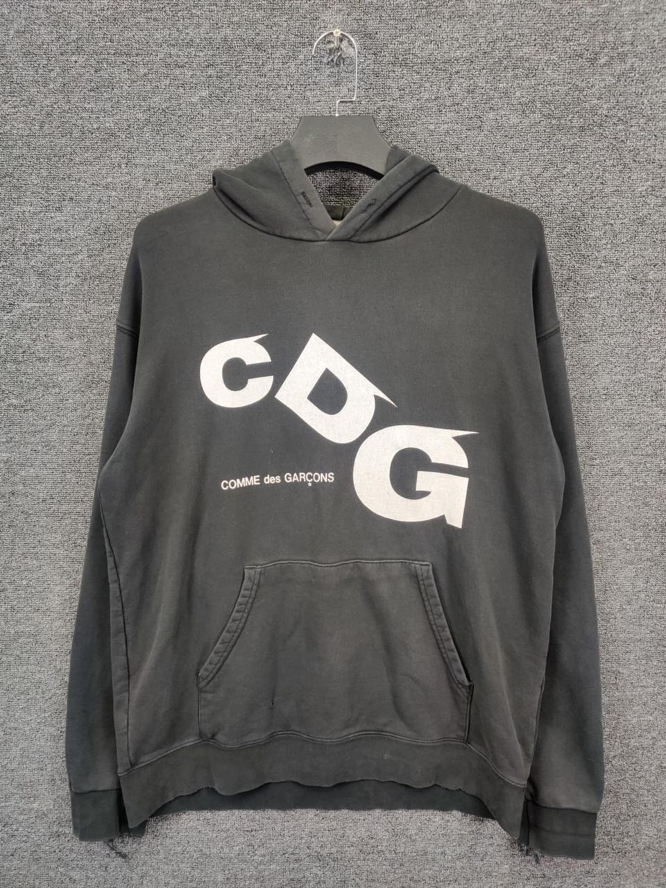 Comme des Garcons Vintage Comme Des Garcons CDG Sweathirt Hooodie Pullover Size US XL / EU 56 / 4 - 1 Thumbnail