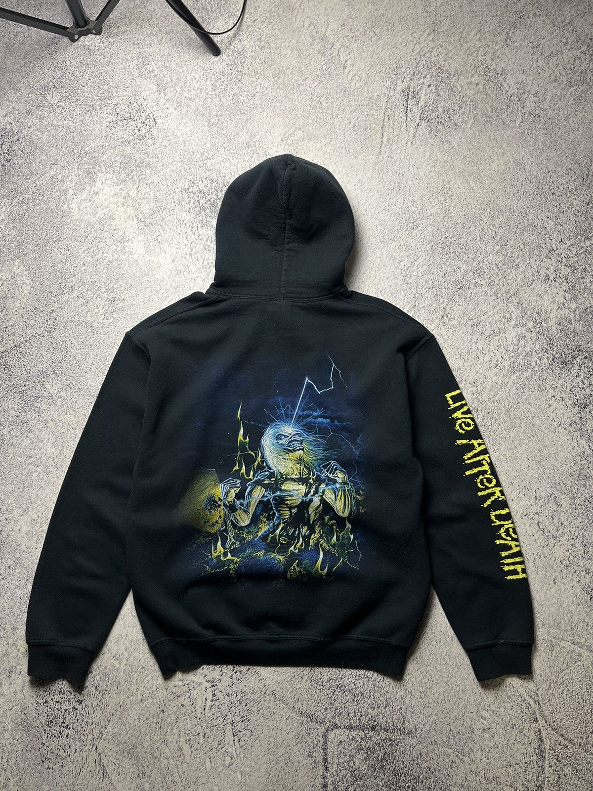 Iron maiden live after death hoodie online