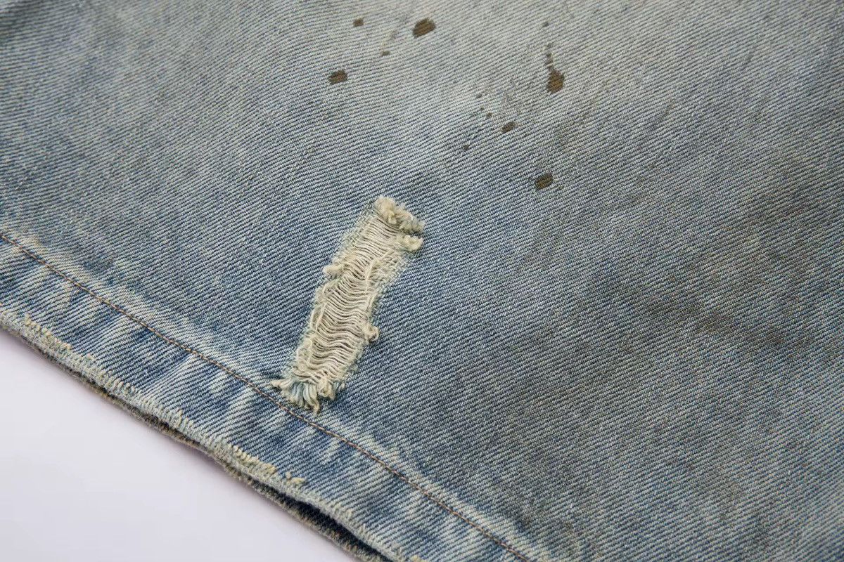 Designer × Vintage Dirty Washed Design Old Retro Vintage Y2k Shorts Size US 32 / EU 48 - 10 Thumbnail