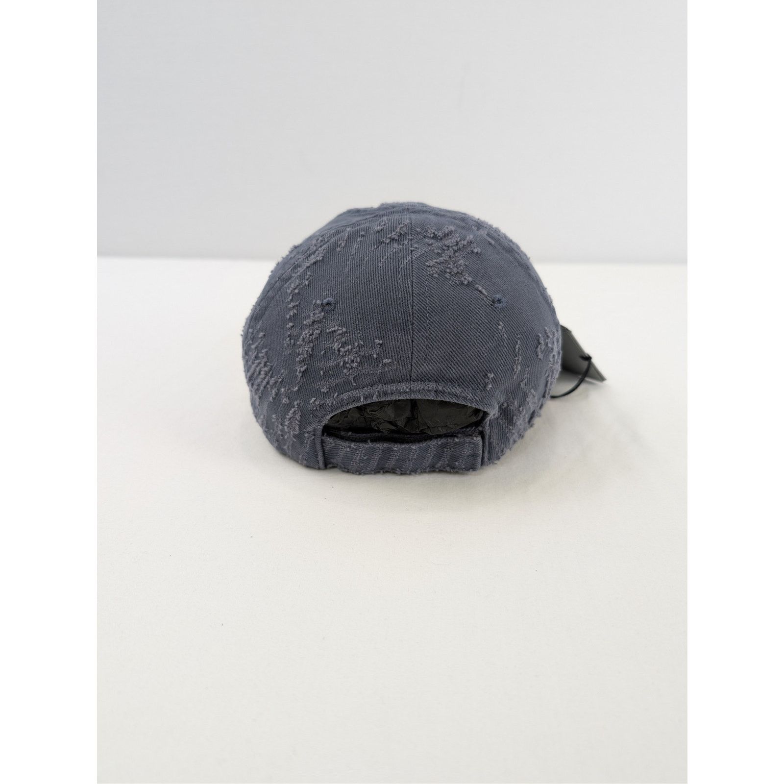 Balenciaga o1rshd1 Size: OS / Cotton Drill Cap / Hat Notched Laser Blue Size ONE SIZE - 6 Thumbnail