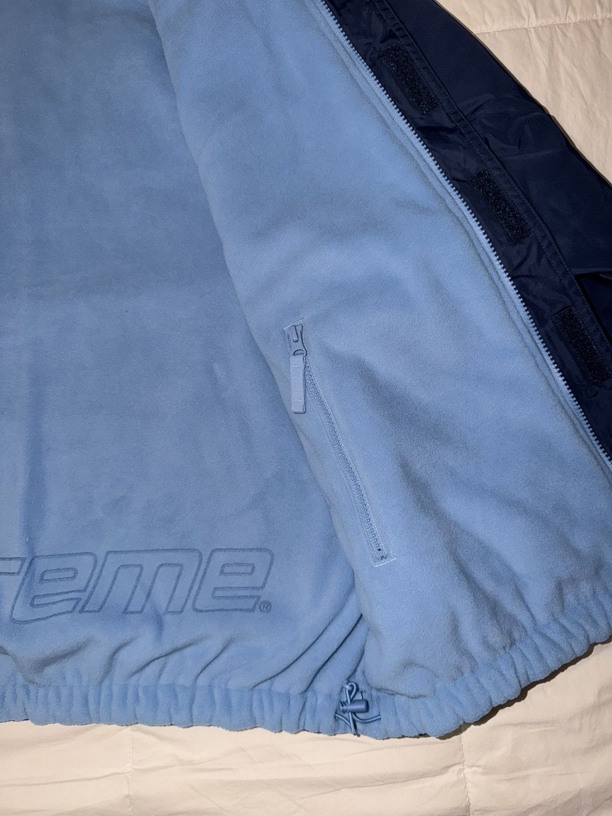 Supreme Supreme Polartec reversible track jacket navy (Medium) Size US M / EU 48-50 / 2 - 15 Thumbnail