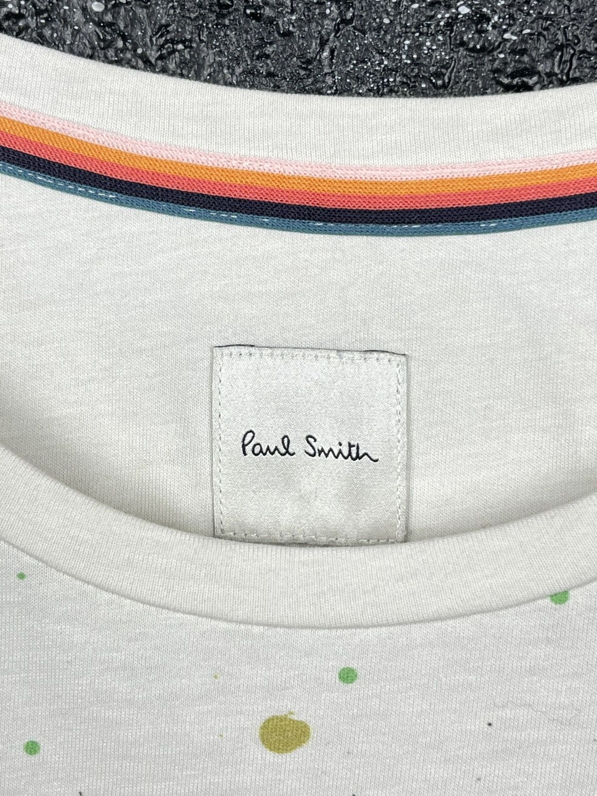 Paul Smith Paul Smith Atr Print White T-Shirt Men’s Size M Size US M / EU 48-50 / 2 - 6 Thumbnail