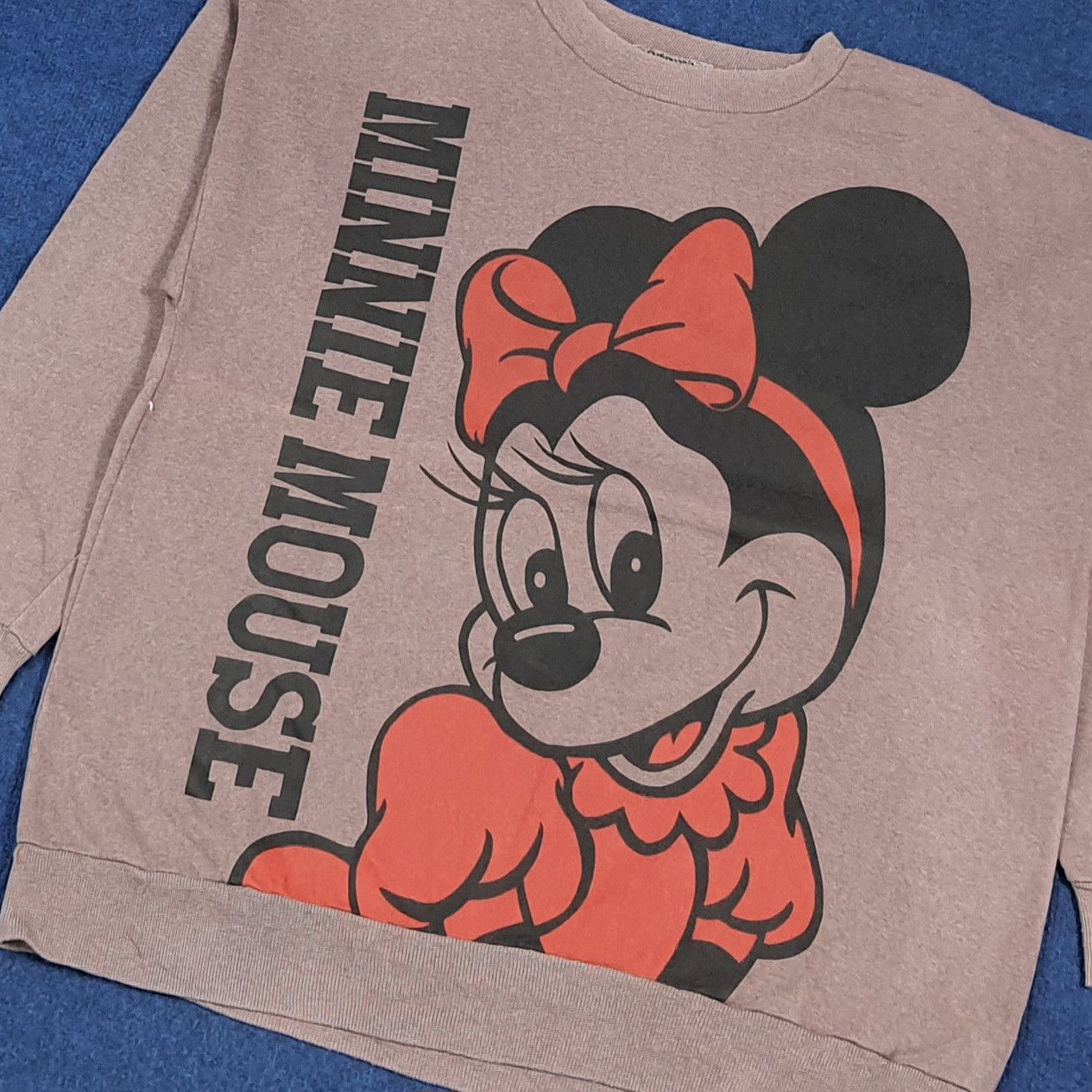 Disney Vintage Disney Minnie House Mirror Print Sweatshirt C283N6 Size US L / EU 52-54 / 3 - 2 Thumbnail